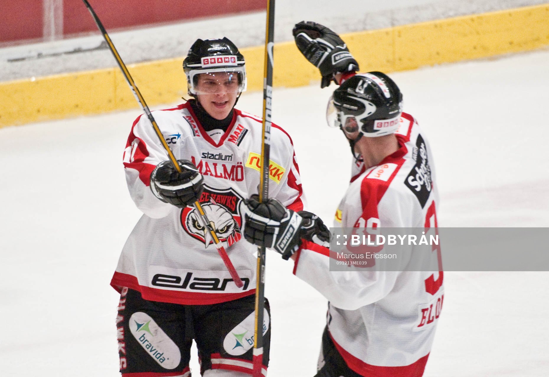 Lucas Sandström och Anton Blomqvist, Malmö Redhawks