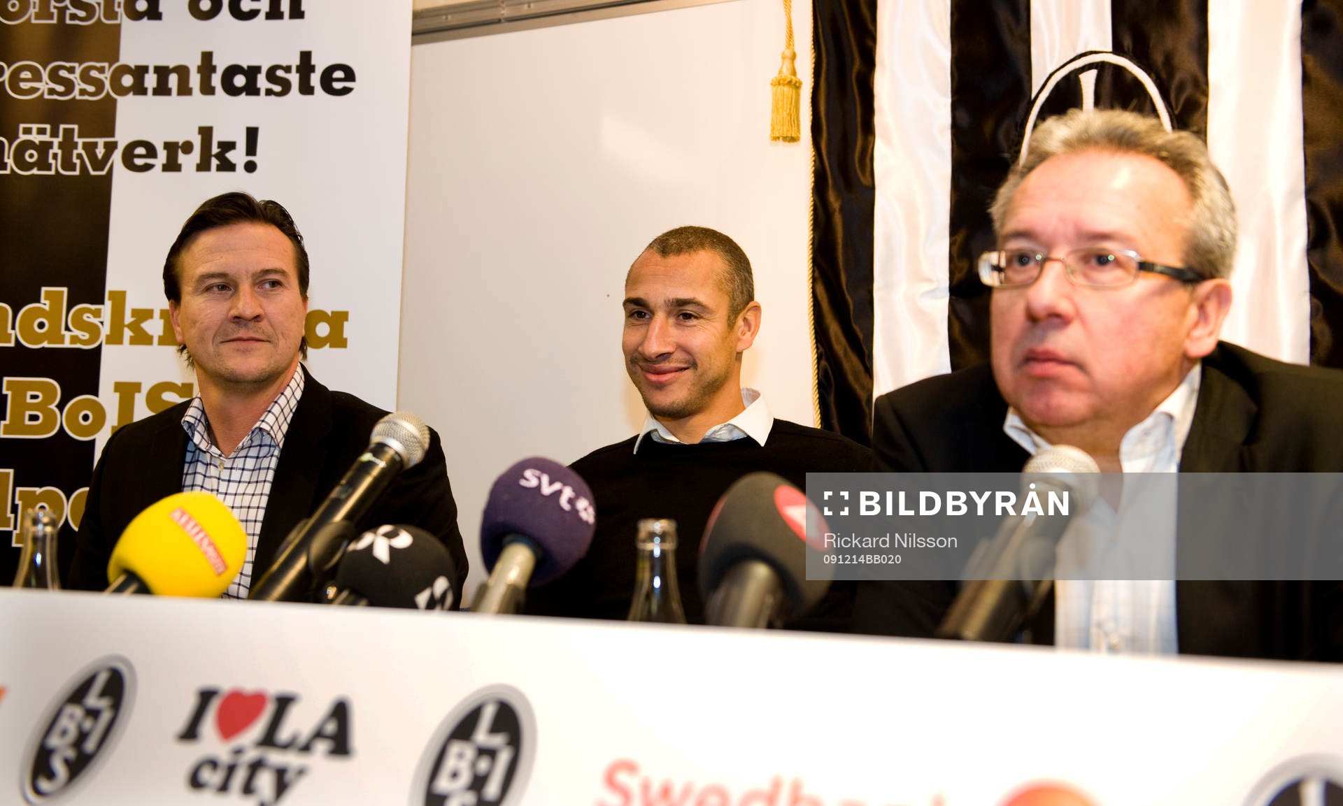 Per Harrysson, styrelseledamot, Henrik Larsson, ny tränare