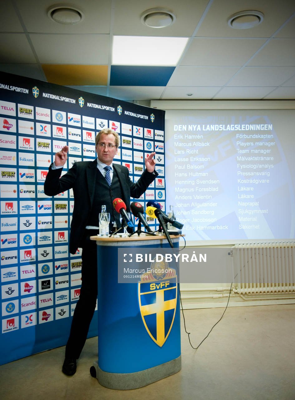 Erik Hamrén, förbundskapten