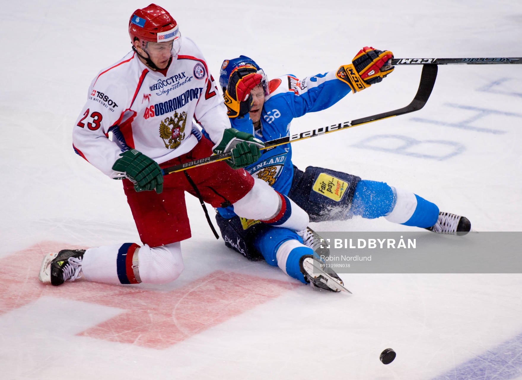 Aleksey Tereschenko, Ryssland och Jukka Hentunen, Finland