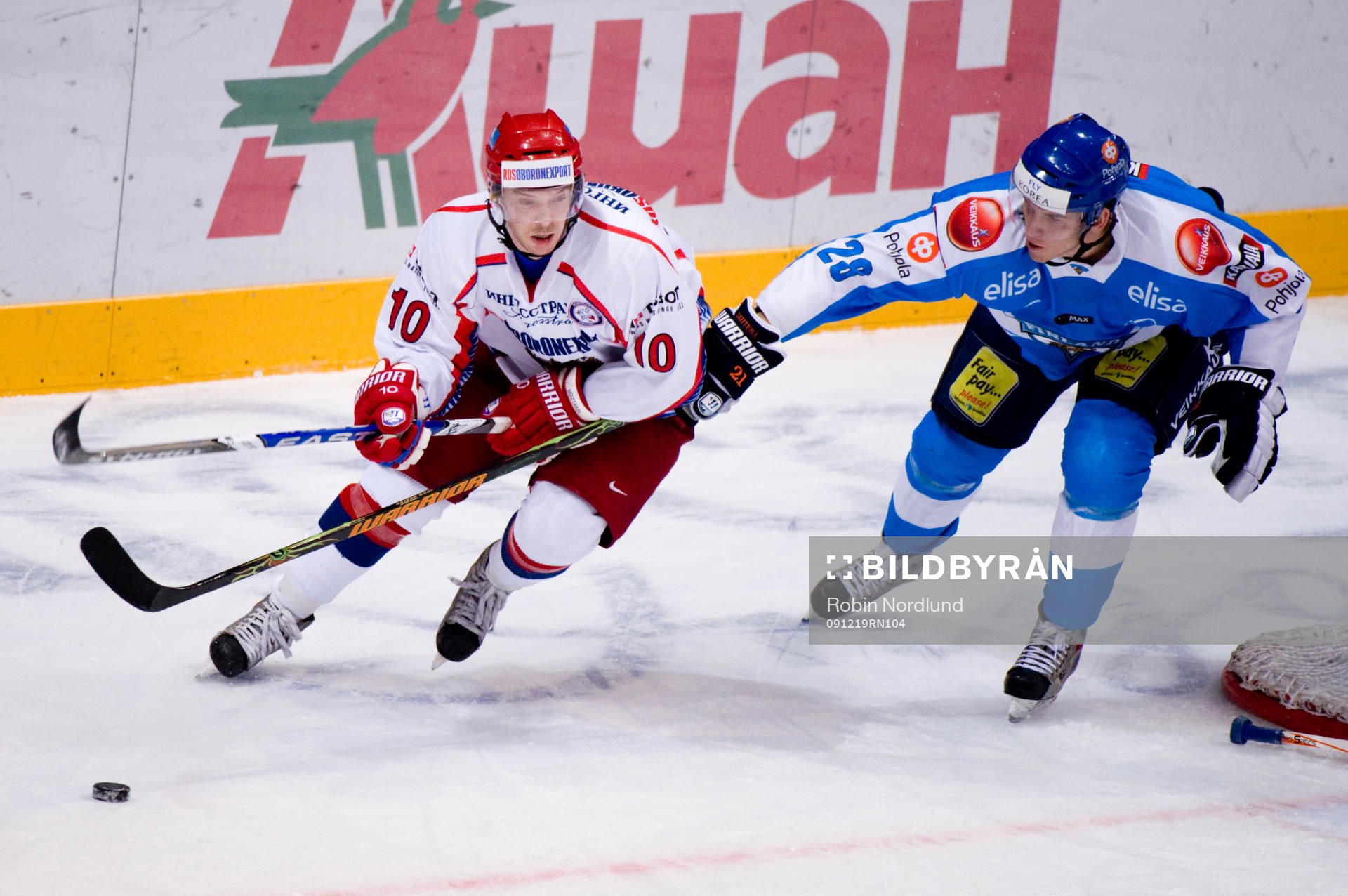 Sergey Moziakin, Ryssland och Jori Lehtera, Finland