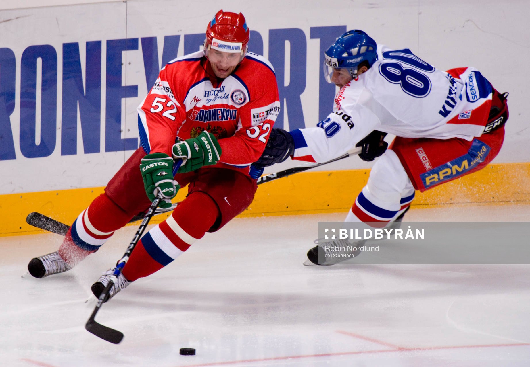 Viktor Kozlov, Ryssland och Zdenek Kutlak, Tjeckien