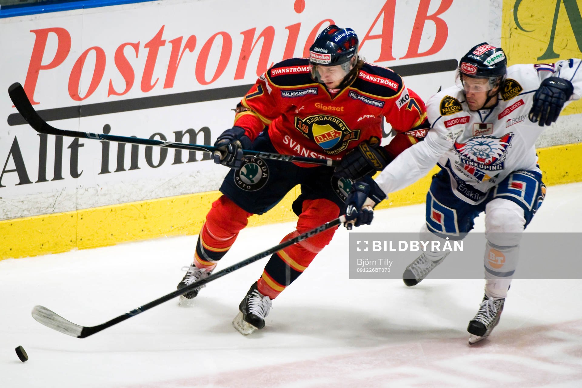 Andreas Holmqvist, Djurgården och Sebastian Karlsson,