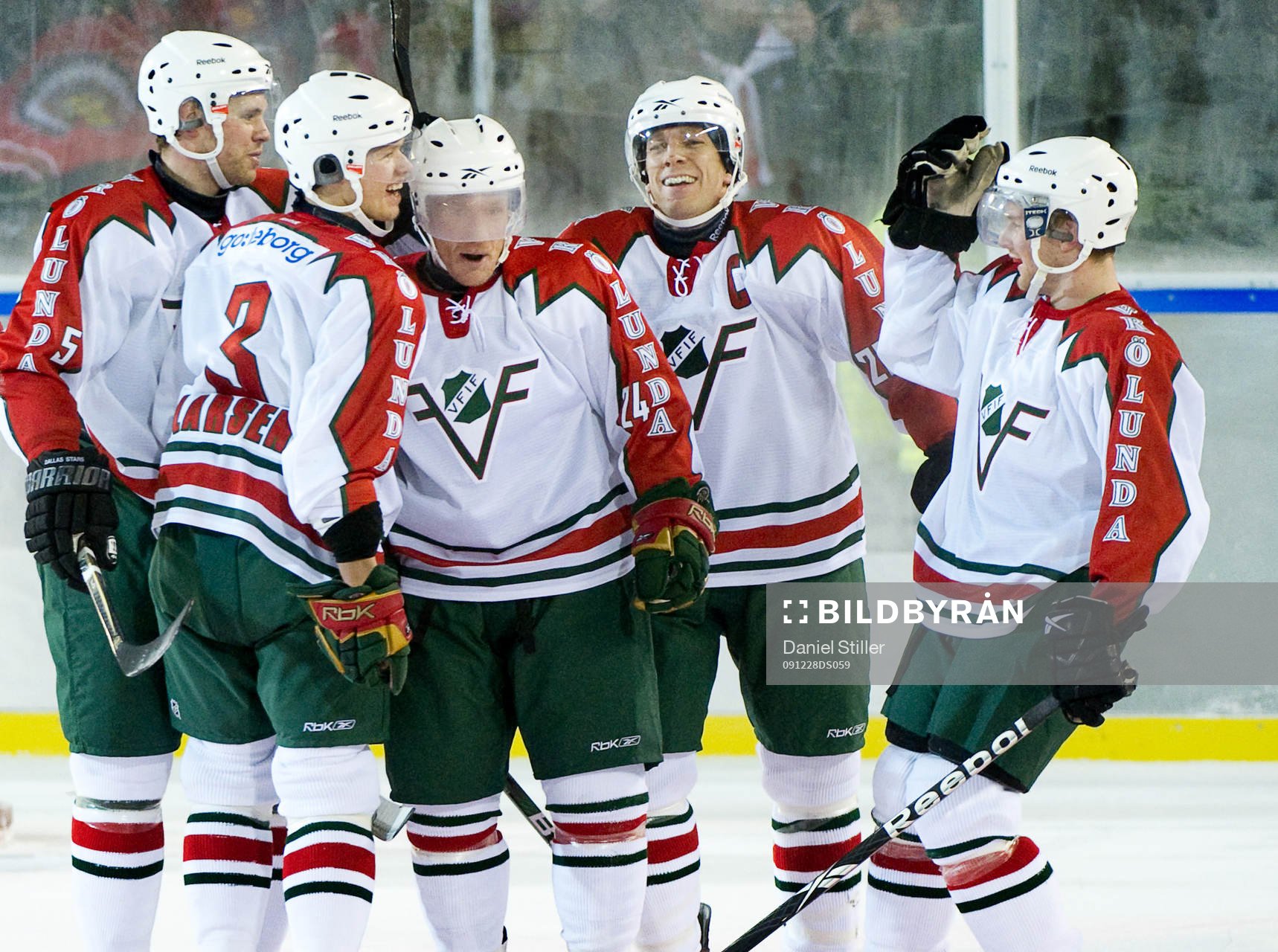 Fredrik Pettersson, Frölunda, jubel. Joel Lundqvist,