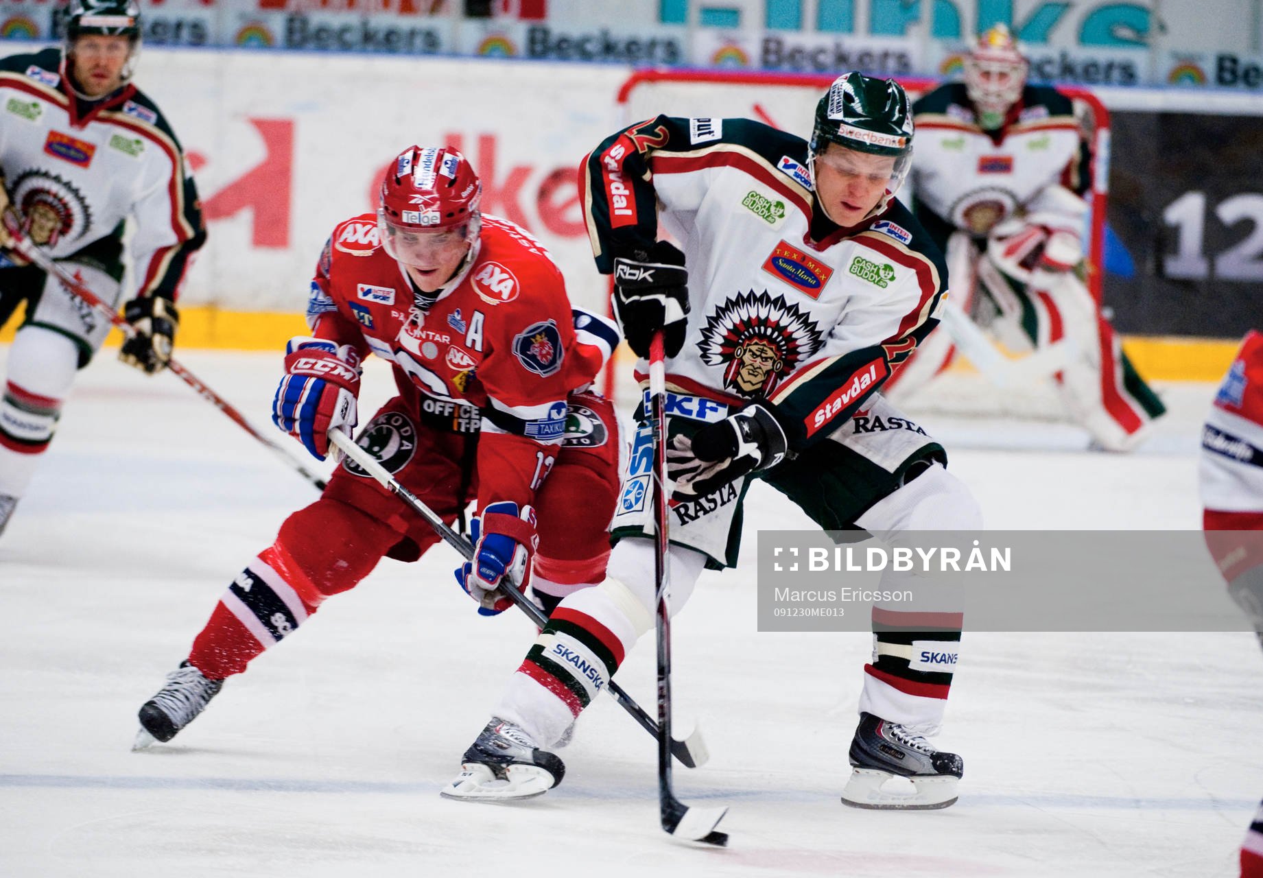 Fredric Andersson, Södertälje, jagar Janne Niskala,