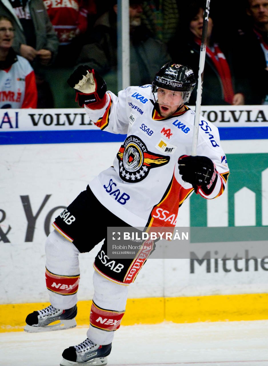 Chris Abbott, Luleå jublar