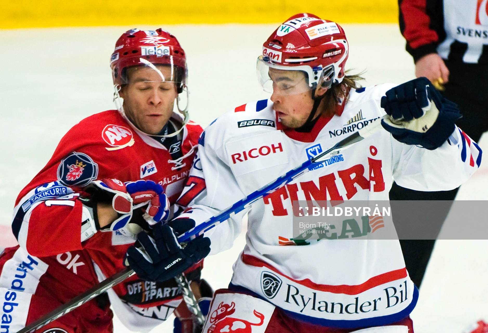 Robert Carlsson, Södertälje och Patrik Nevalainen, Timrå