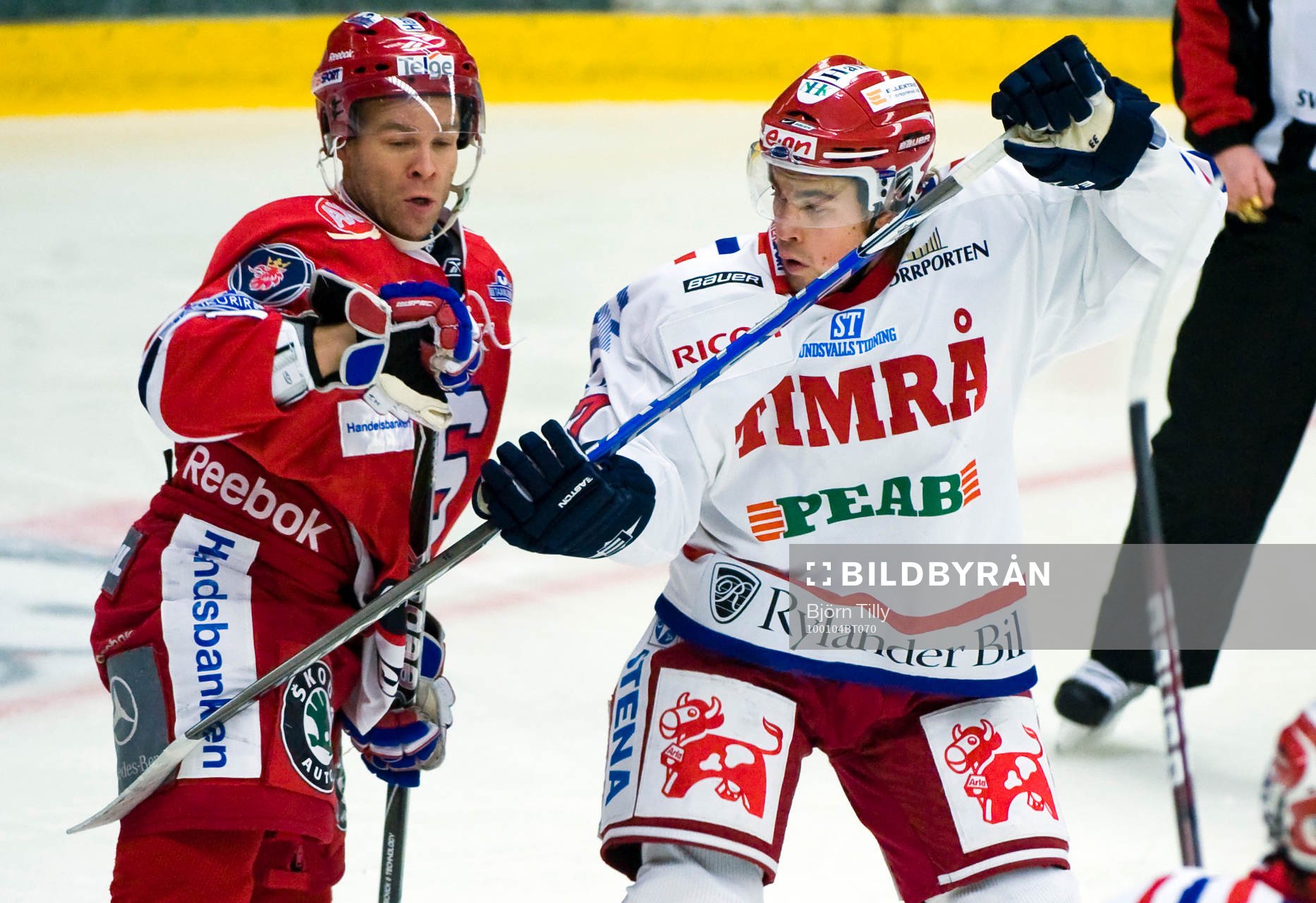 Robert Carlsson, Södertälje och Patrik Nevalainen, Timrå
