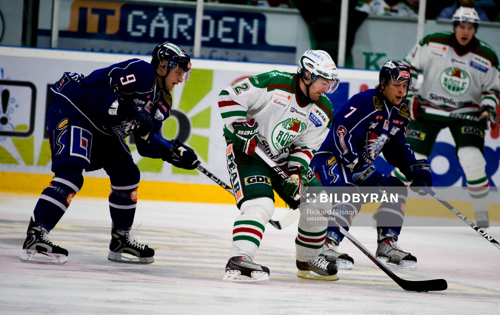 Peter Högardh, Rögle, Tony Mårtensson och Magnus