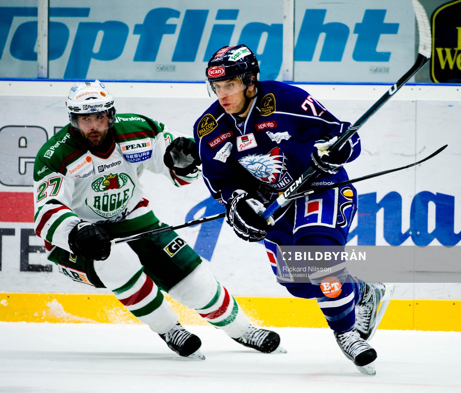 Baptiste Amar, Rögle och Jan Hlavac, Linköping