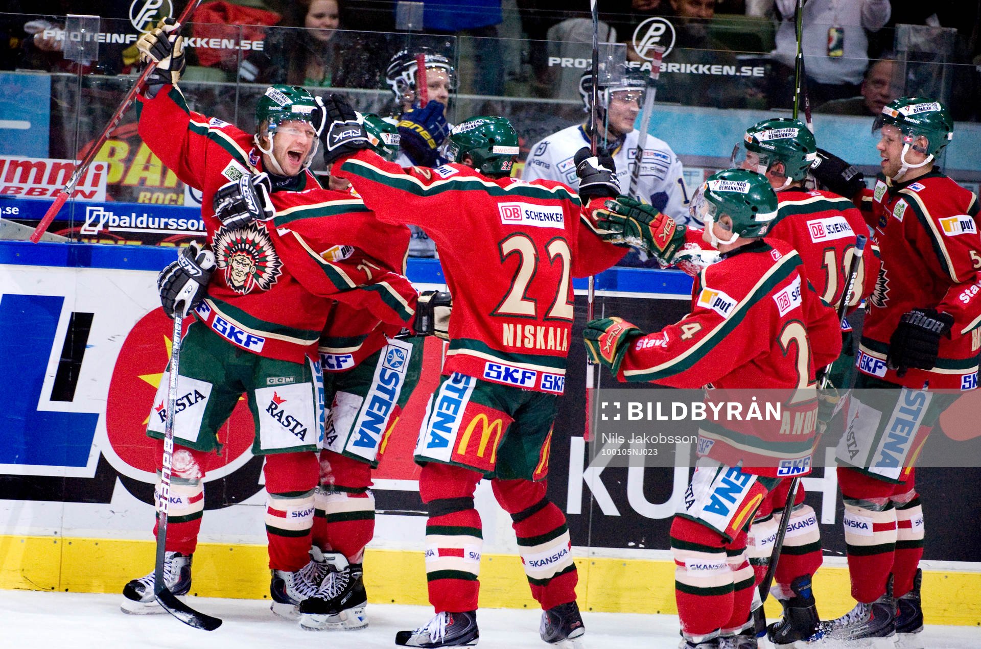 Tomi Kallio, Frölunda, jubel