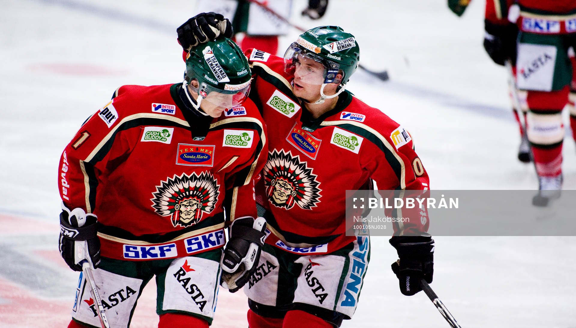 Per-Johan Axelsson, Fredrik Pettersson, Frölunda, jubel