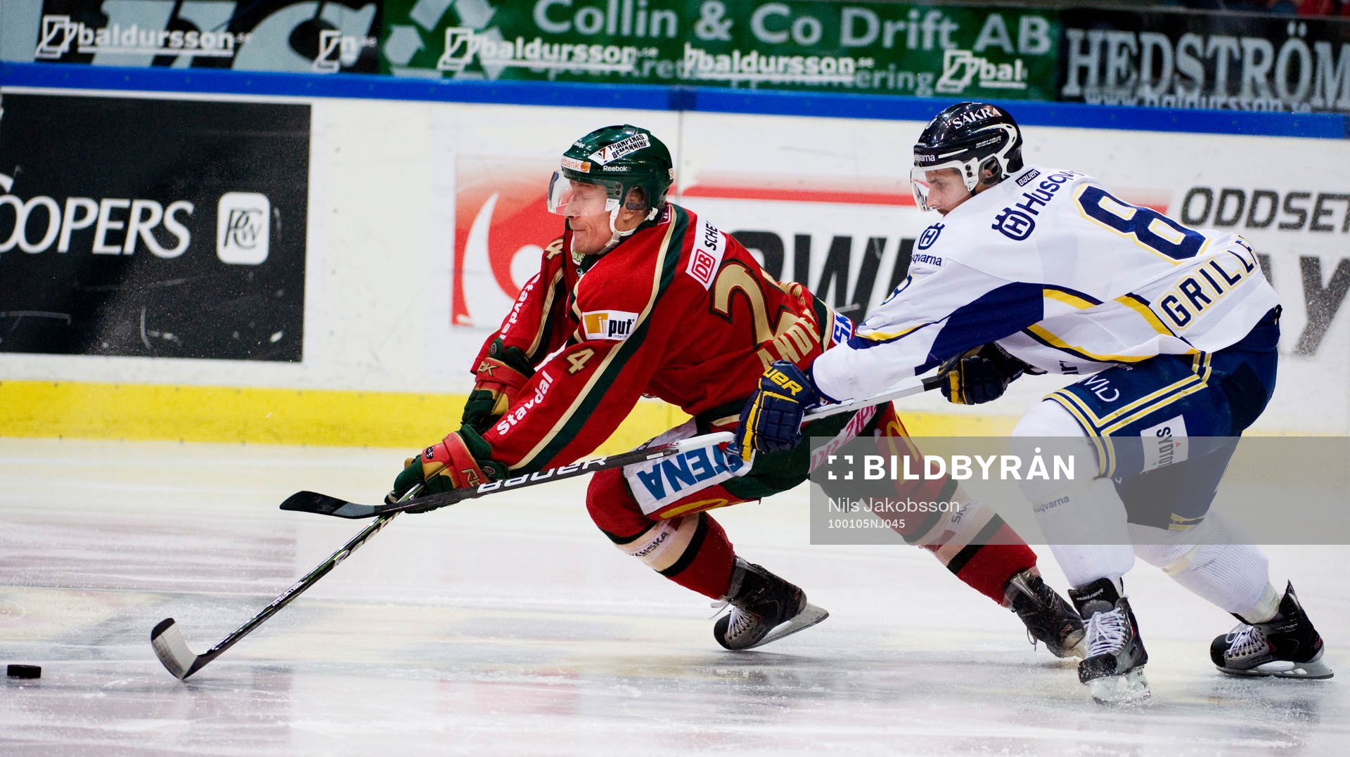 Niklas Andersson, Frölunda, Daniel Grillfors, HV71