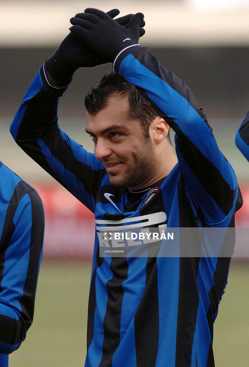  Goran Pandev, glädje, Inter.