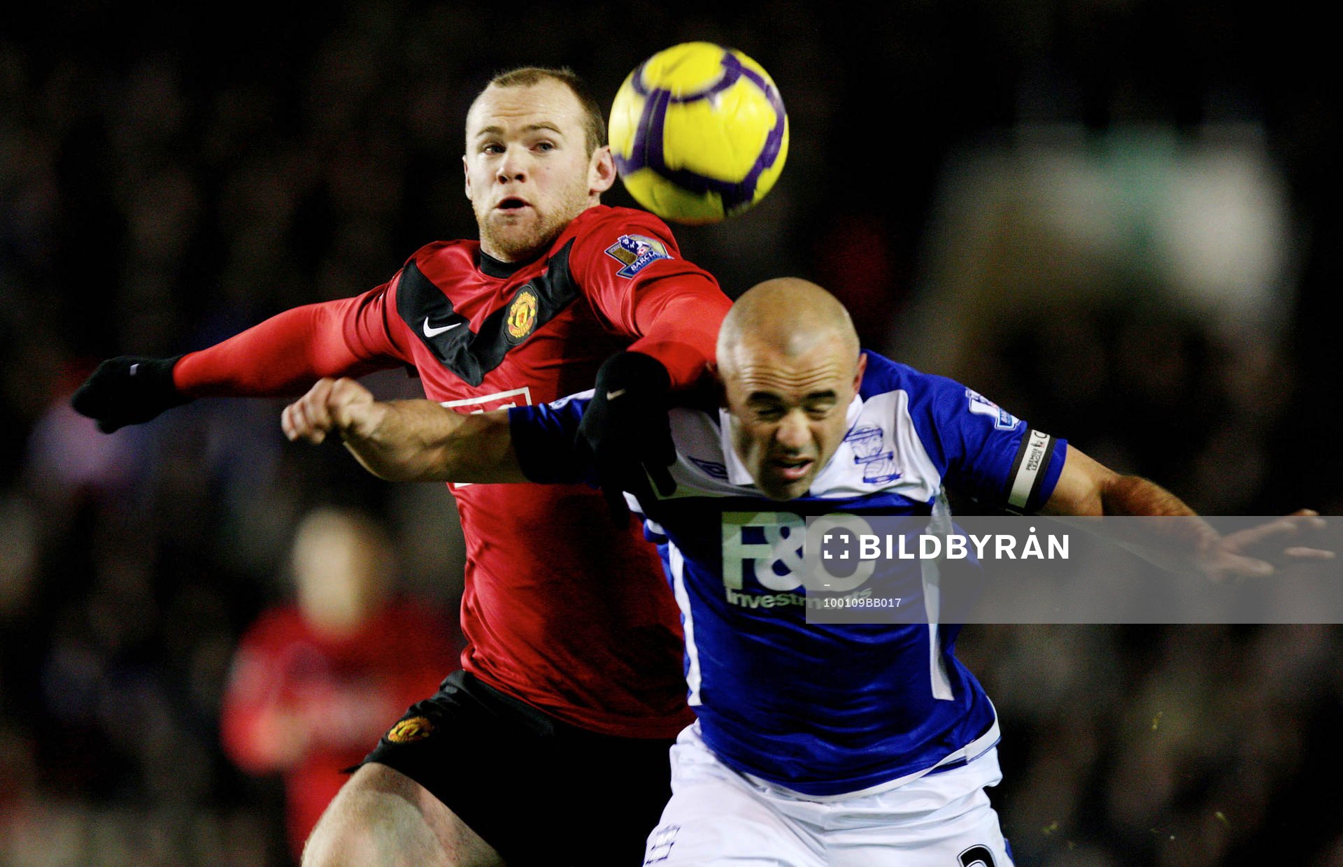 Fotboll, Premier League, engelsk, Birmingham - Manchester