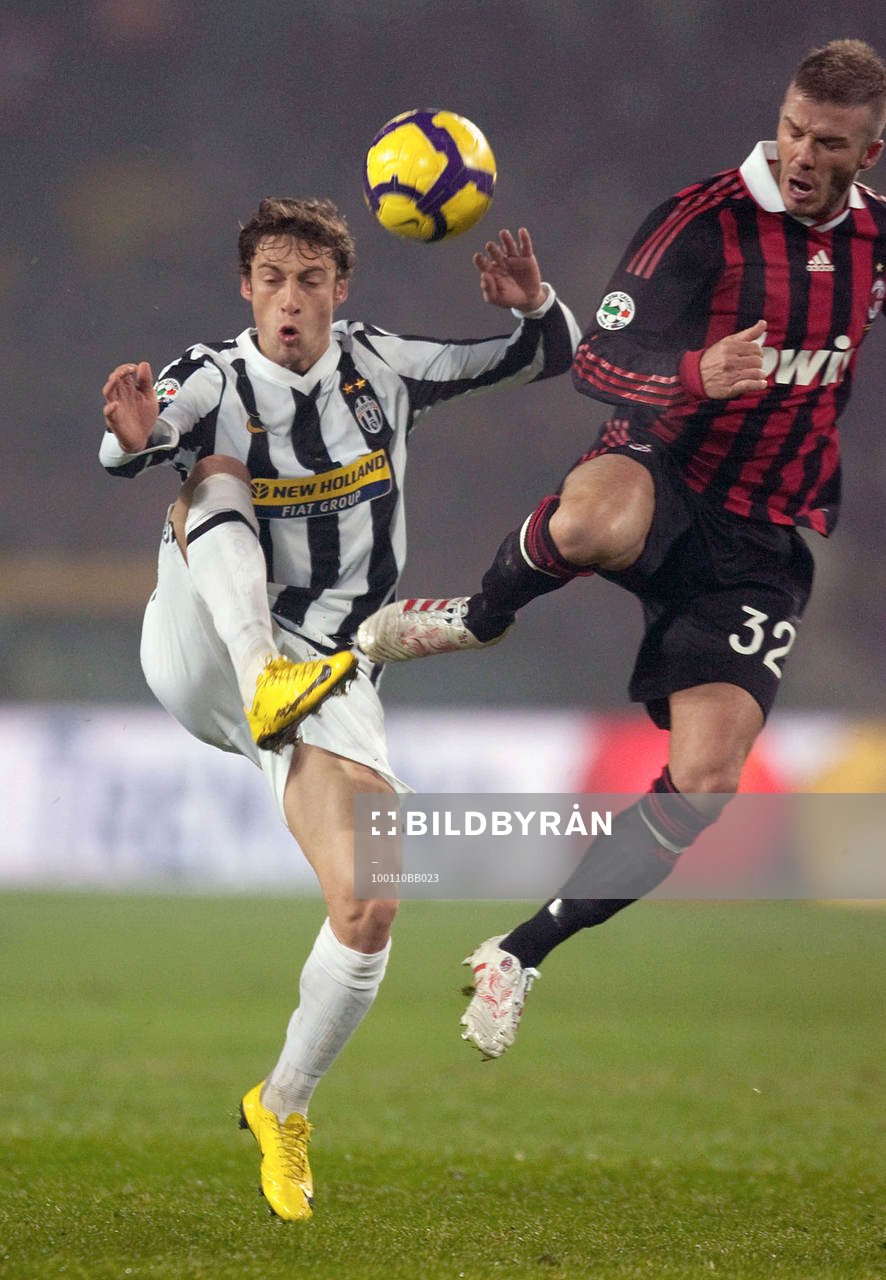 Marchisio, Juventus och David Beckham, Milan