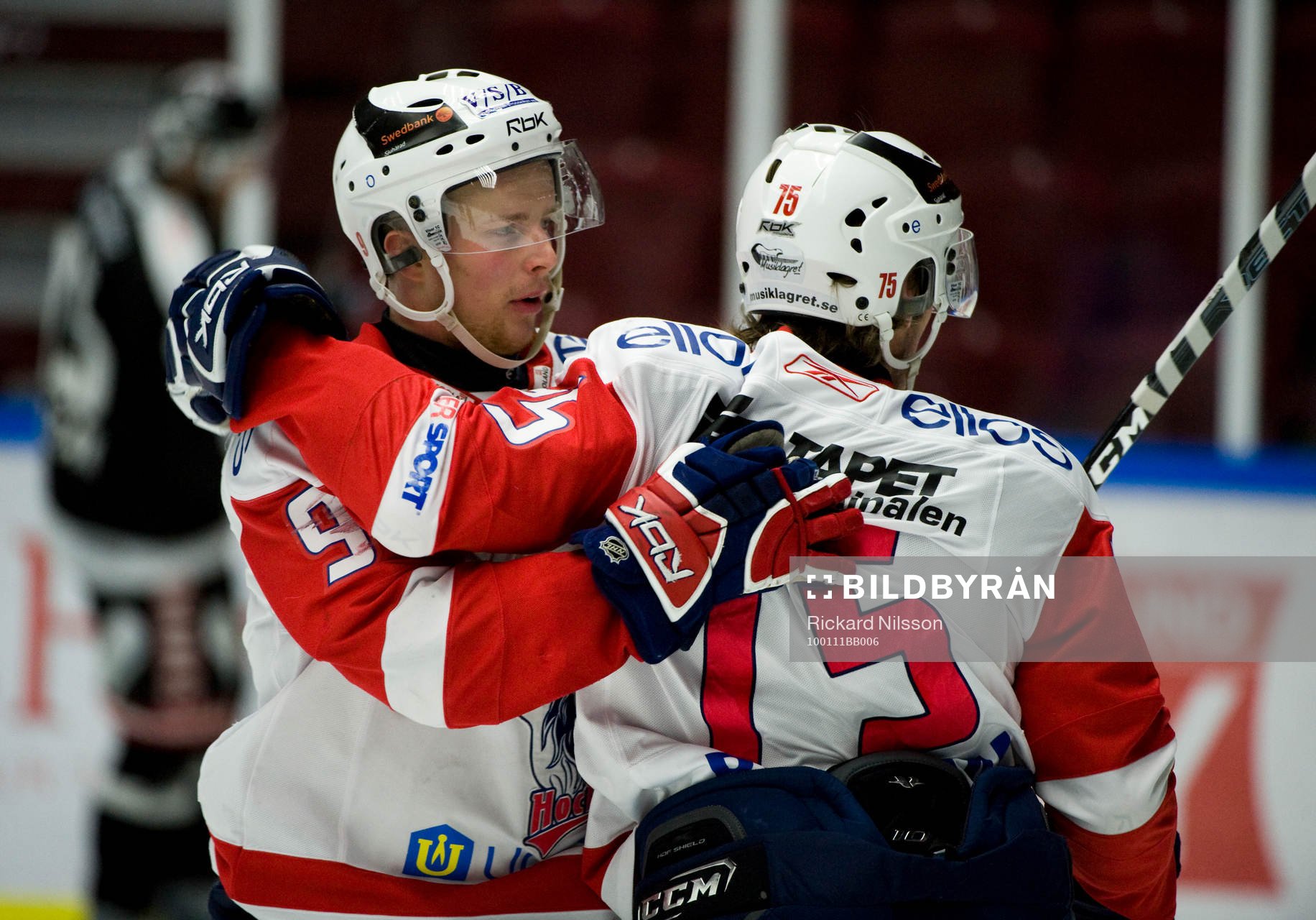 Mattias Remstam och Anders Eriksson, Borås, jubel