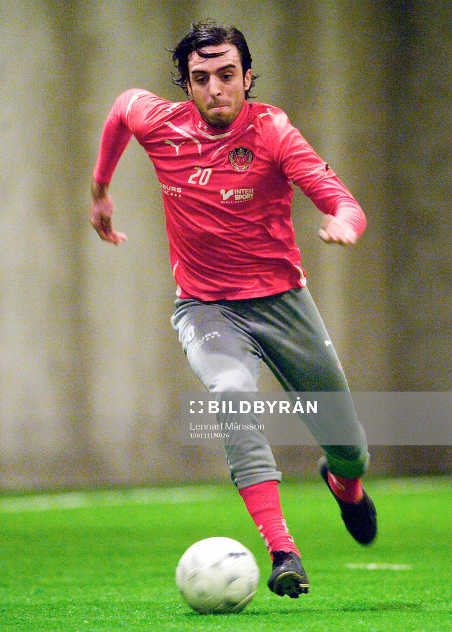 Abdul Rahman Khalili, uppflyttad i Helsingborgs A-trupp