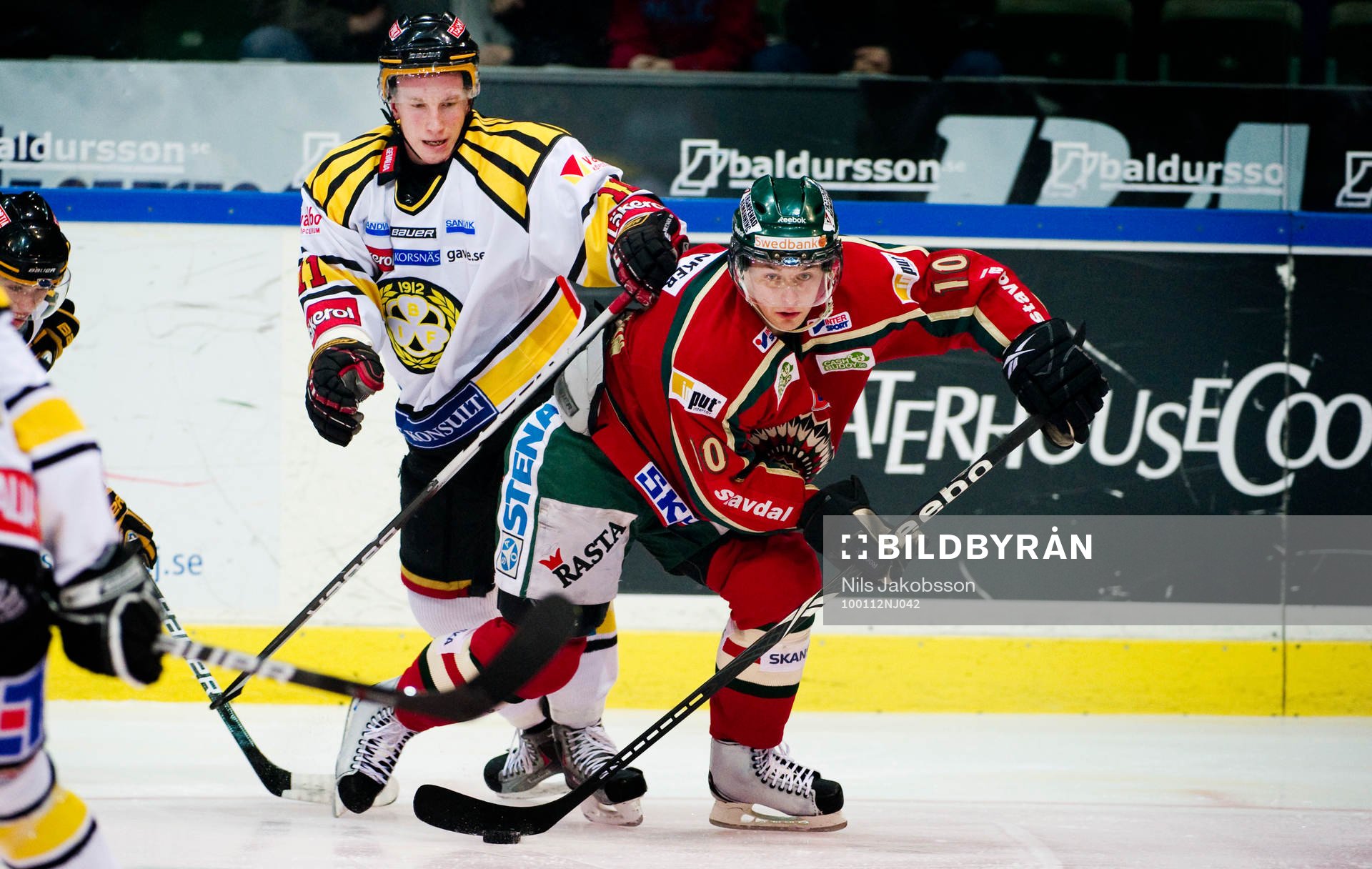 Juuso Hietanen, Brynäs, Fredrik Pettersson, Frölunda