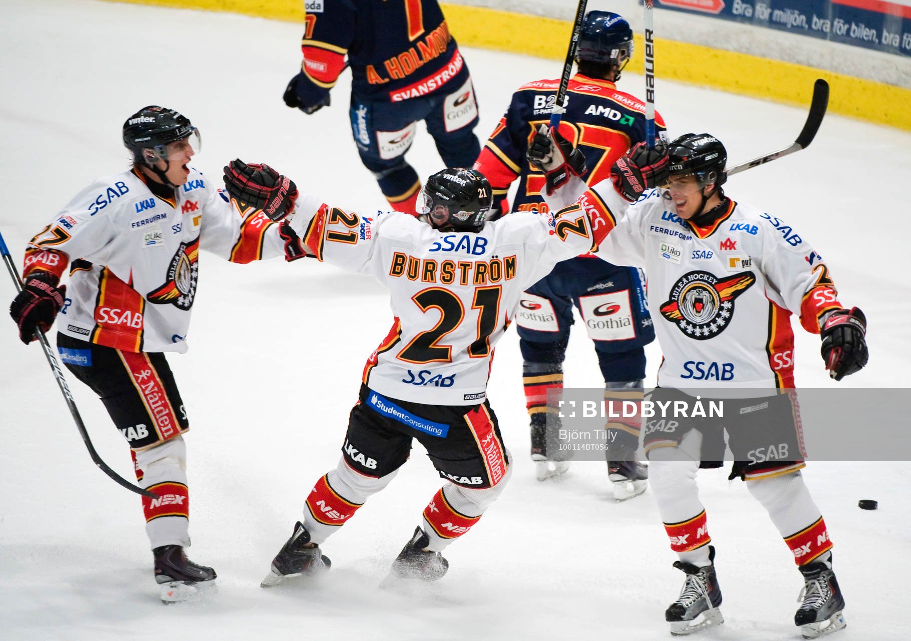 Robin Lindqvist, Anders Burström och Marcus Hurtig,