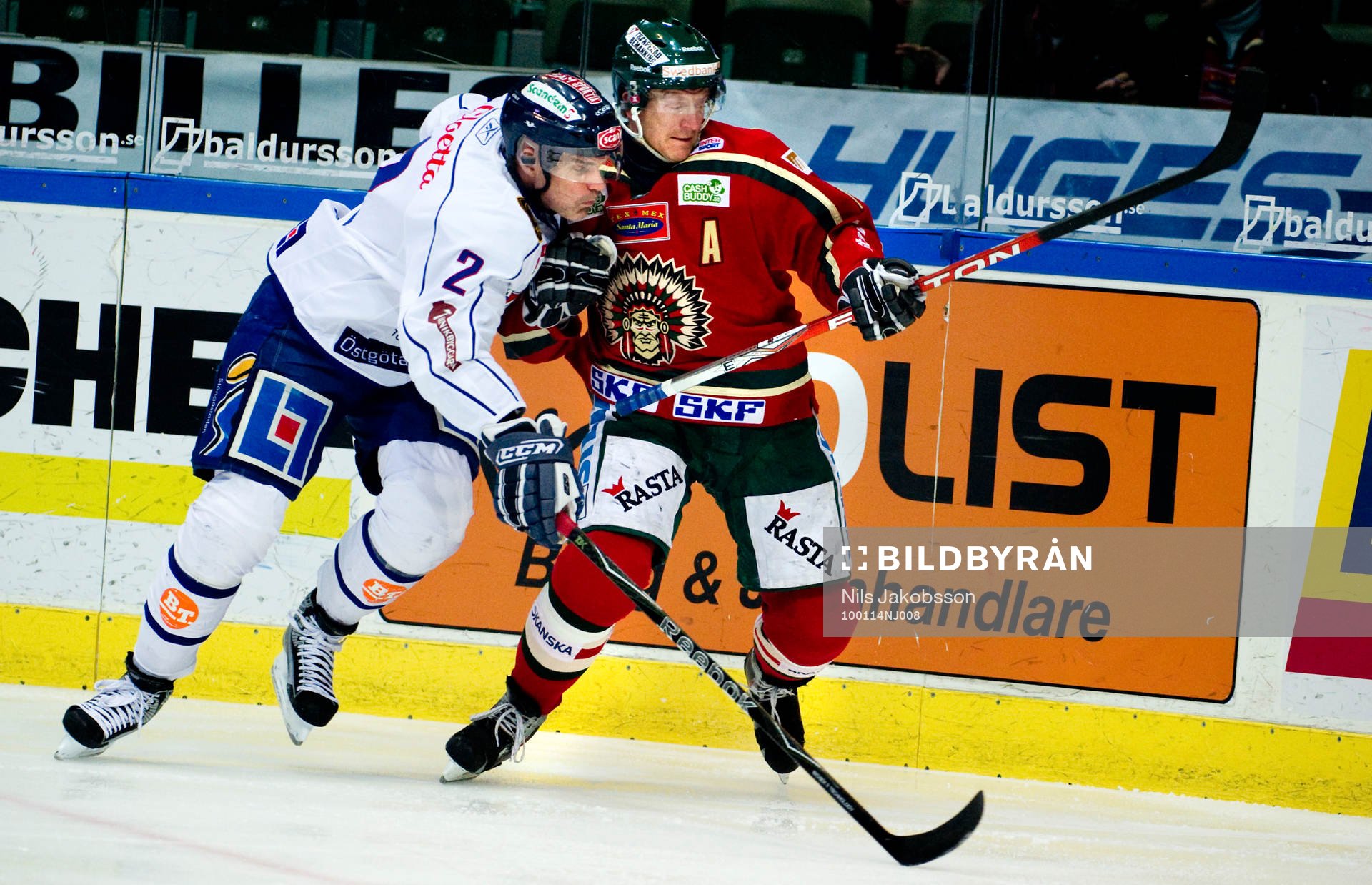Andreas Pihl, Linköping och Per-Johan Axelsson, Frölunda