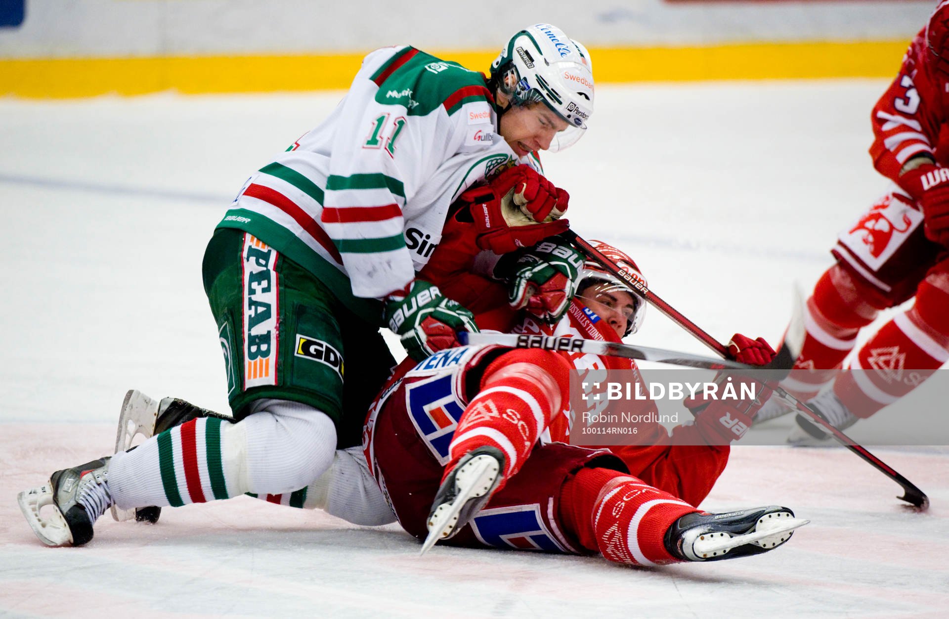 Mattias Sjögren, Rögle och Eric Moe, Timrå