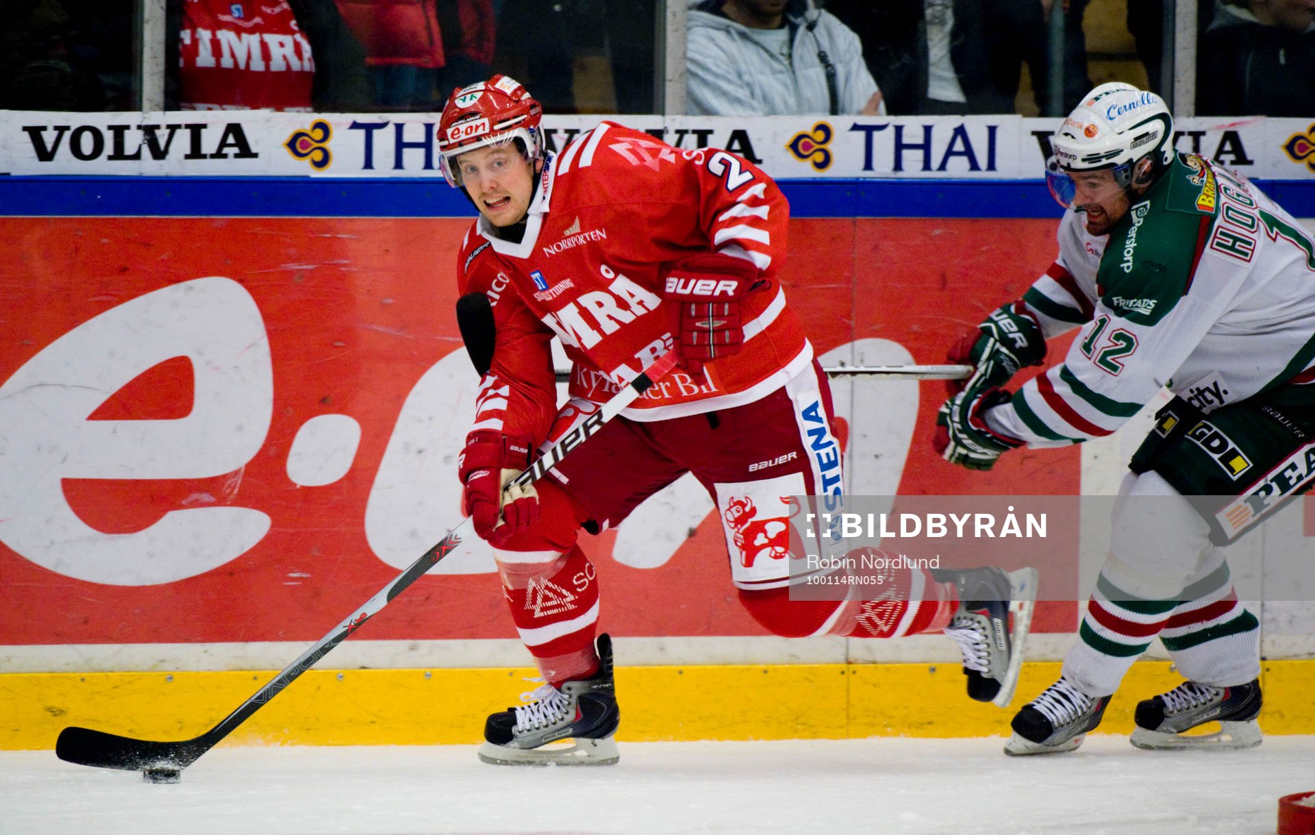 Eric Moe, Timrå och Peter Högardh, Rögle