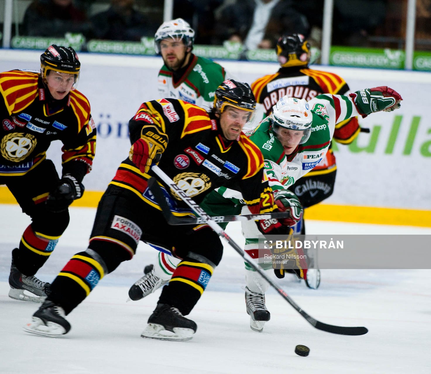 Ove Molin, Brynäs och Simon Hjalmarsson, Rögle