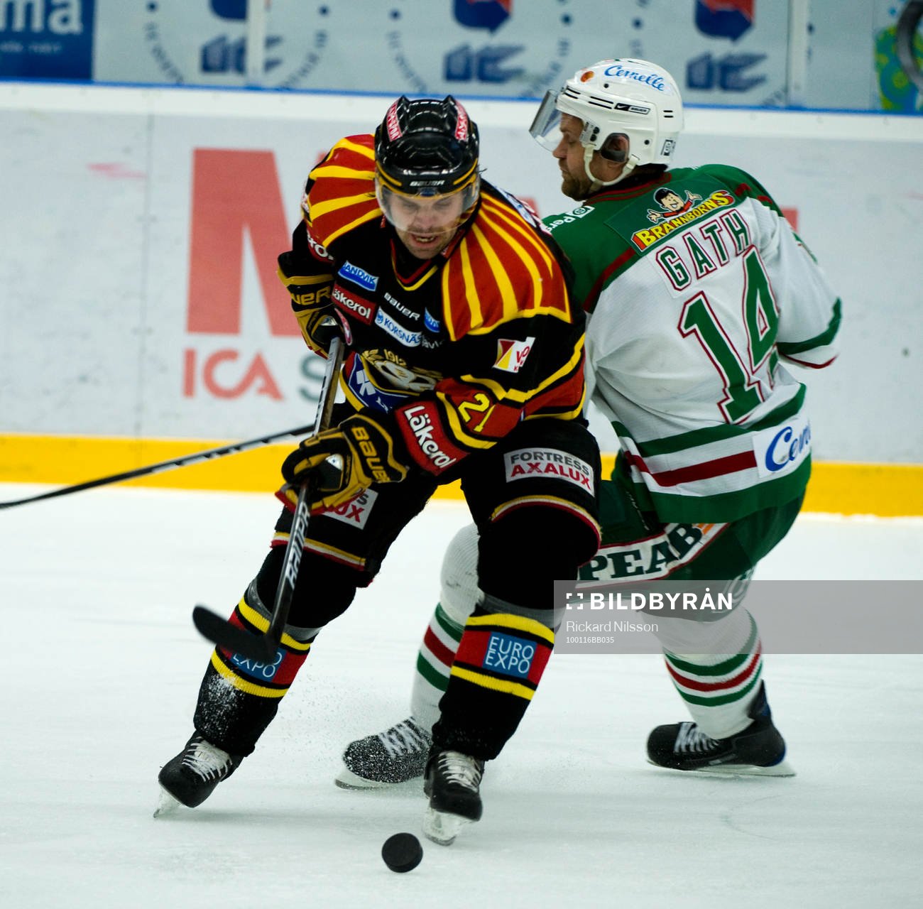 Ove Molin, Brynäs och Mikael Gath, Rögle