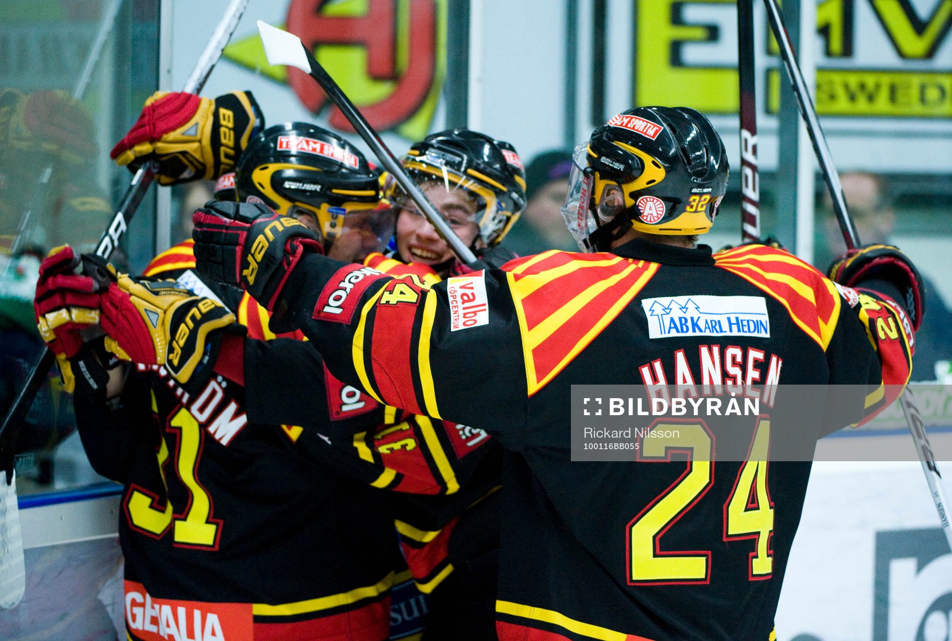 Calle Järnkrok, Brynäs, jubel