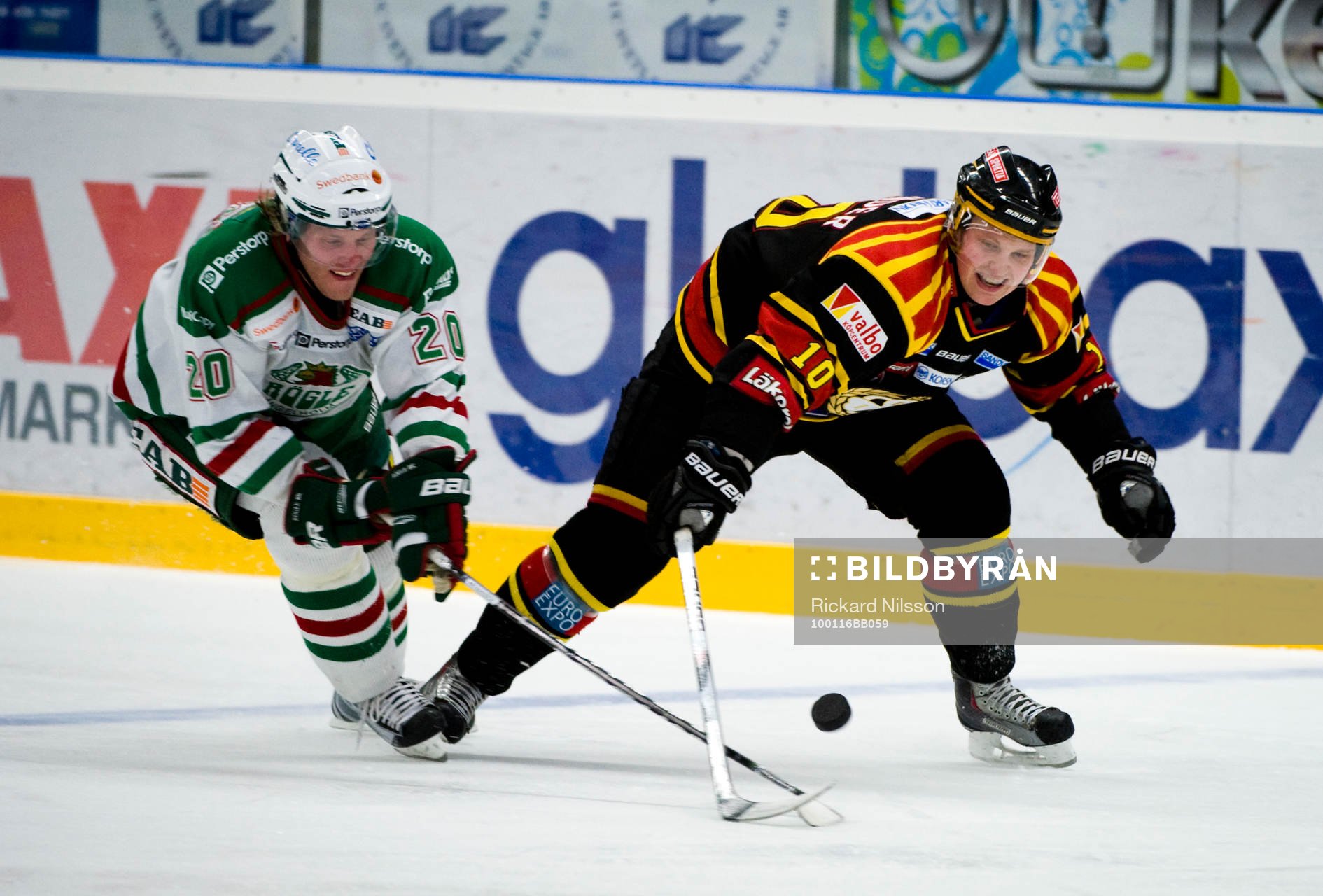 Mathias Månsson, Rögle och Peter Nolander, Brynäs