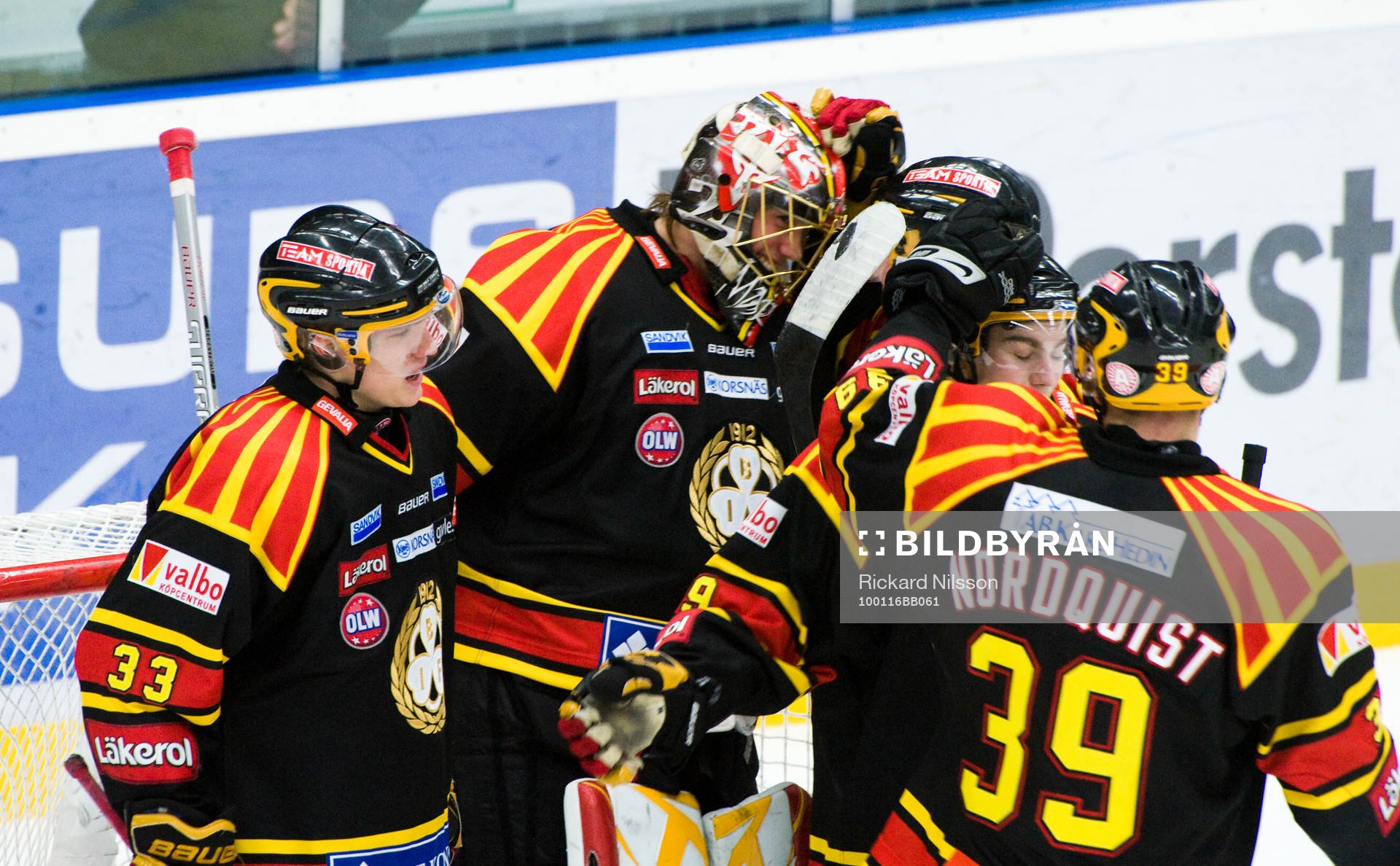 Jacob Markström, målvakt, Brynäs, jubel