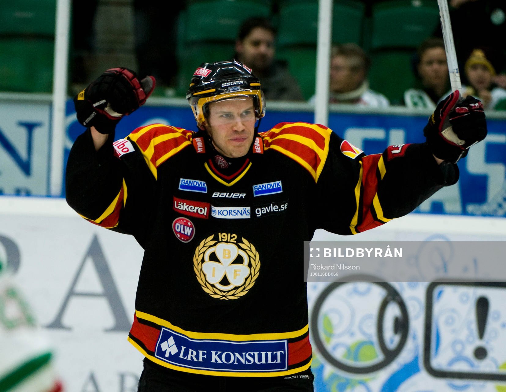 Magnus Kahnberg, Brynäs, jubel