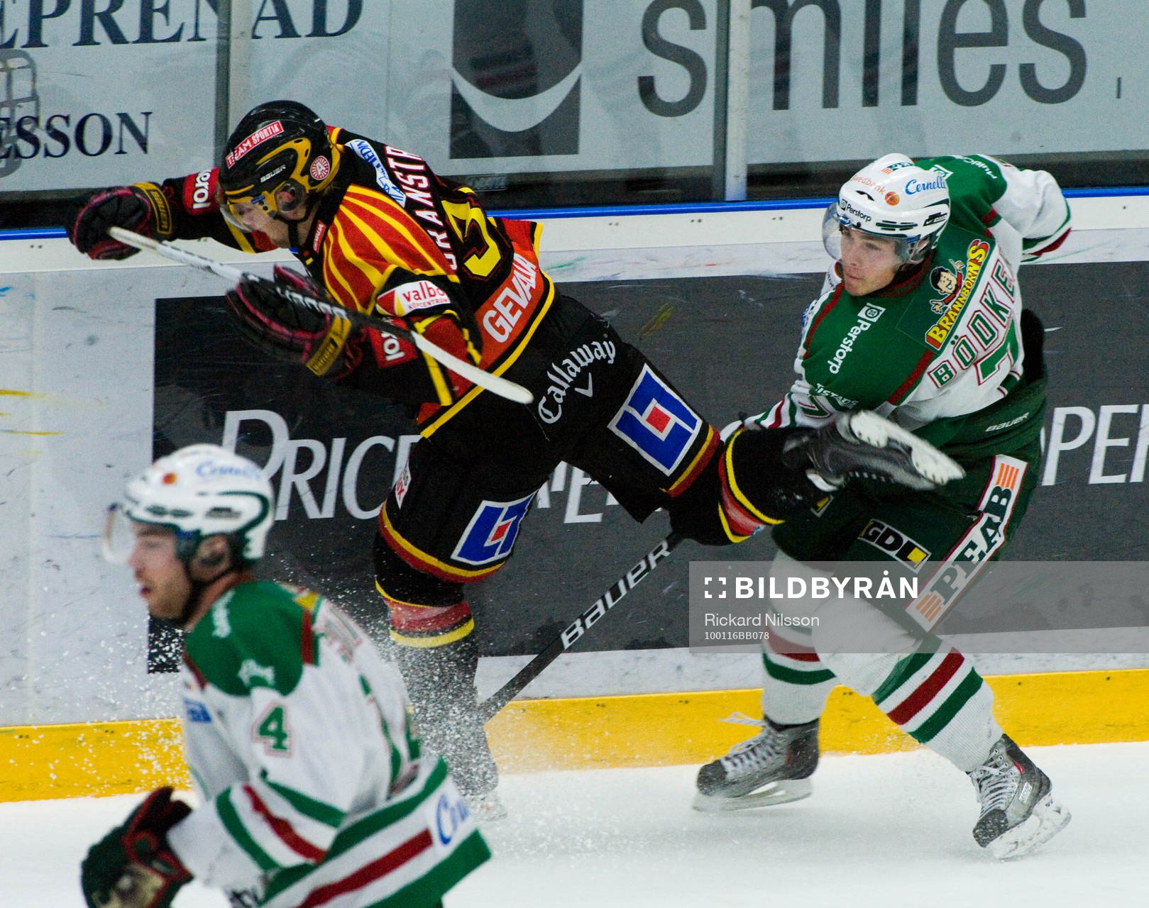 Mads Bödker, Rögle och Jonathan Granström, Brynäs