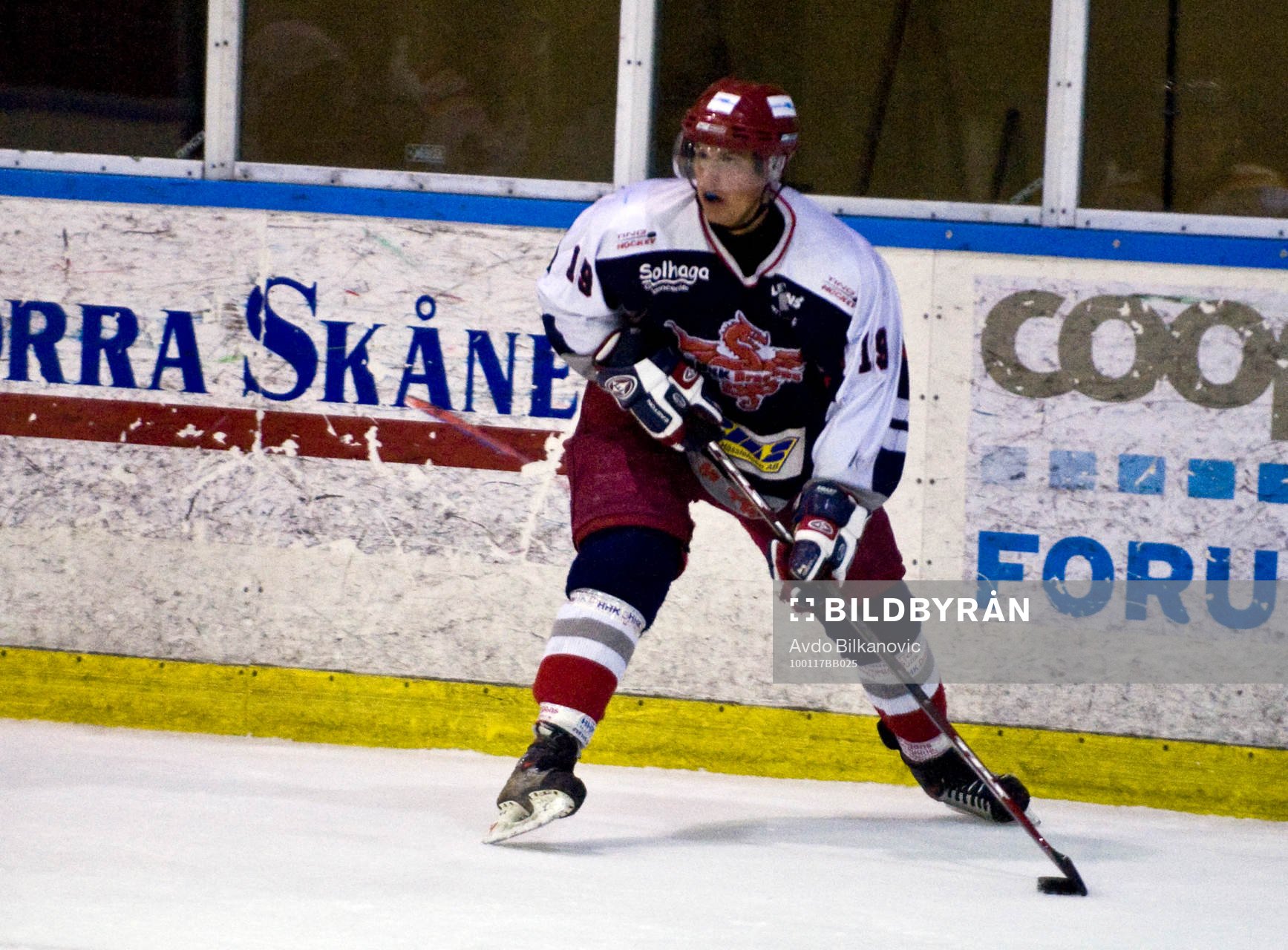 Hässleholm - Helsingborg: Johan Westdahl, Hässleholm