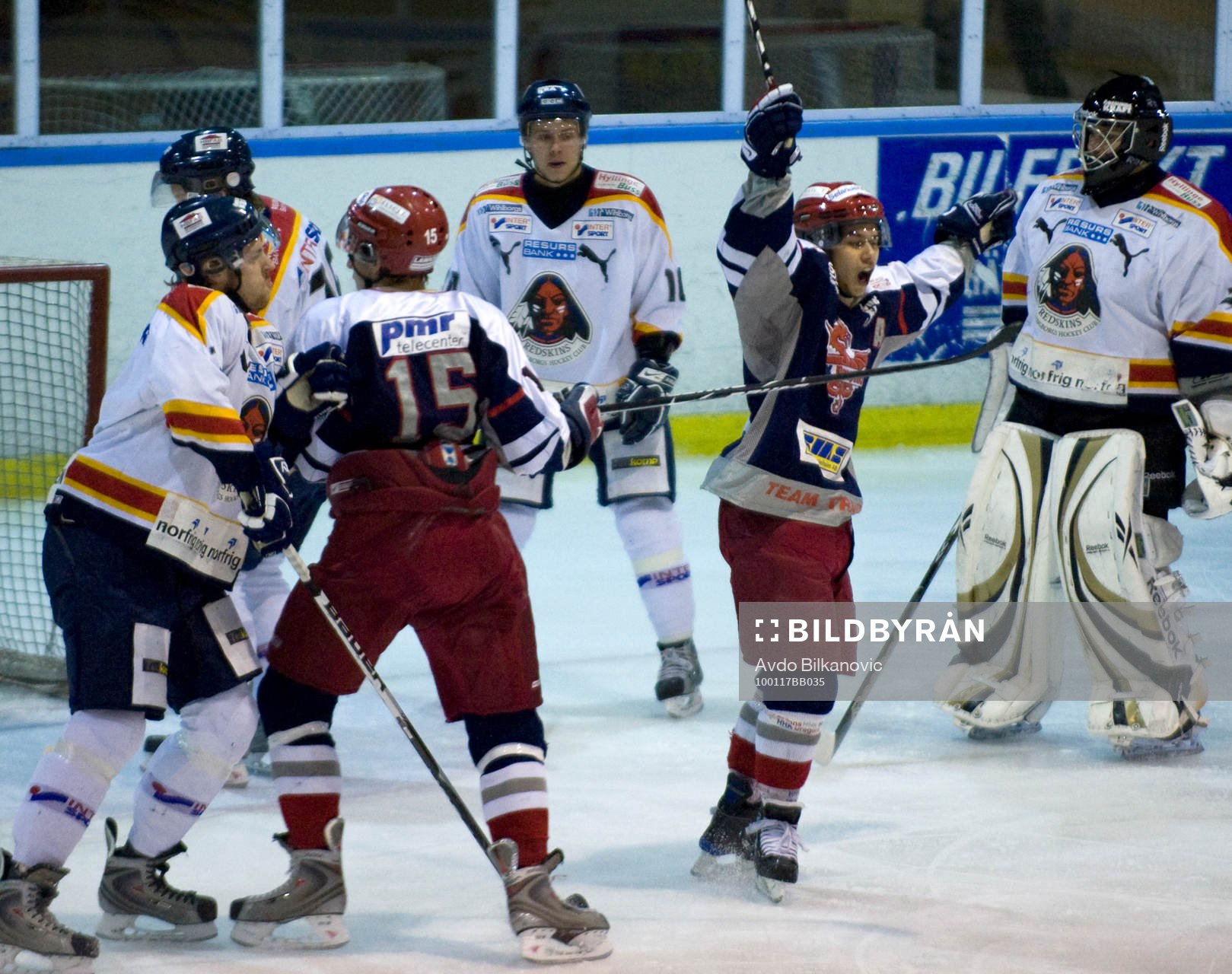 Hässleholm - Helsingborg : Ola Karlsson, Hässleholm, jubel