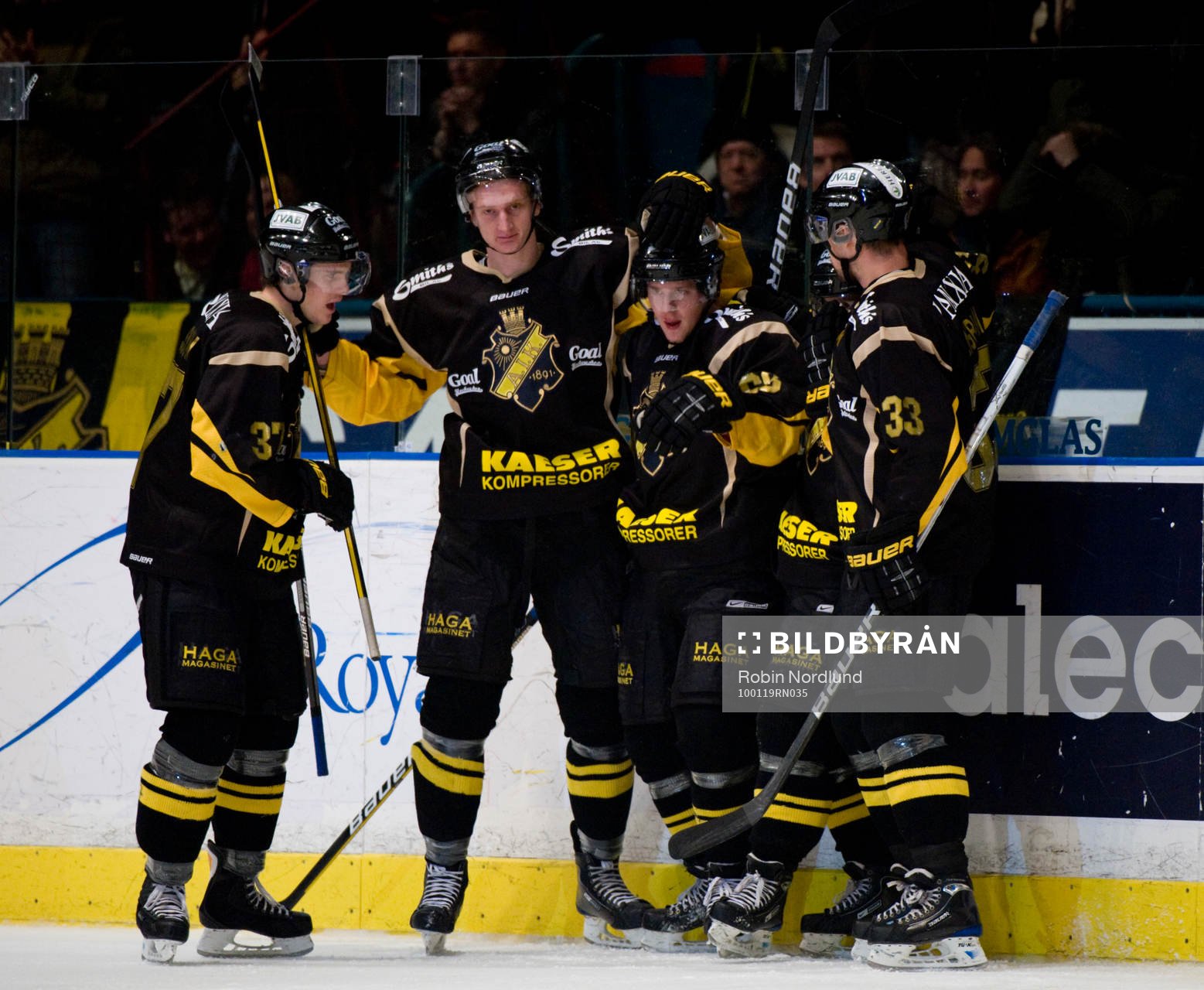 Victor Ahlström, AIK Jubel