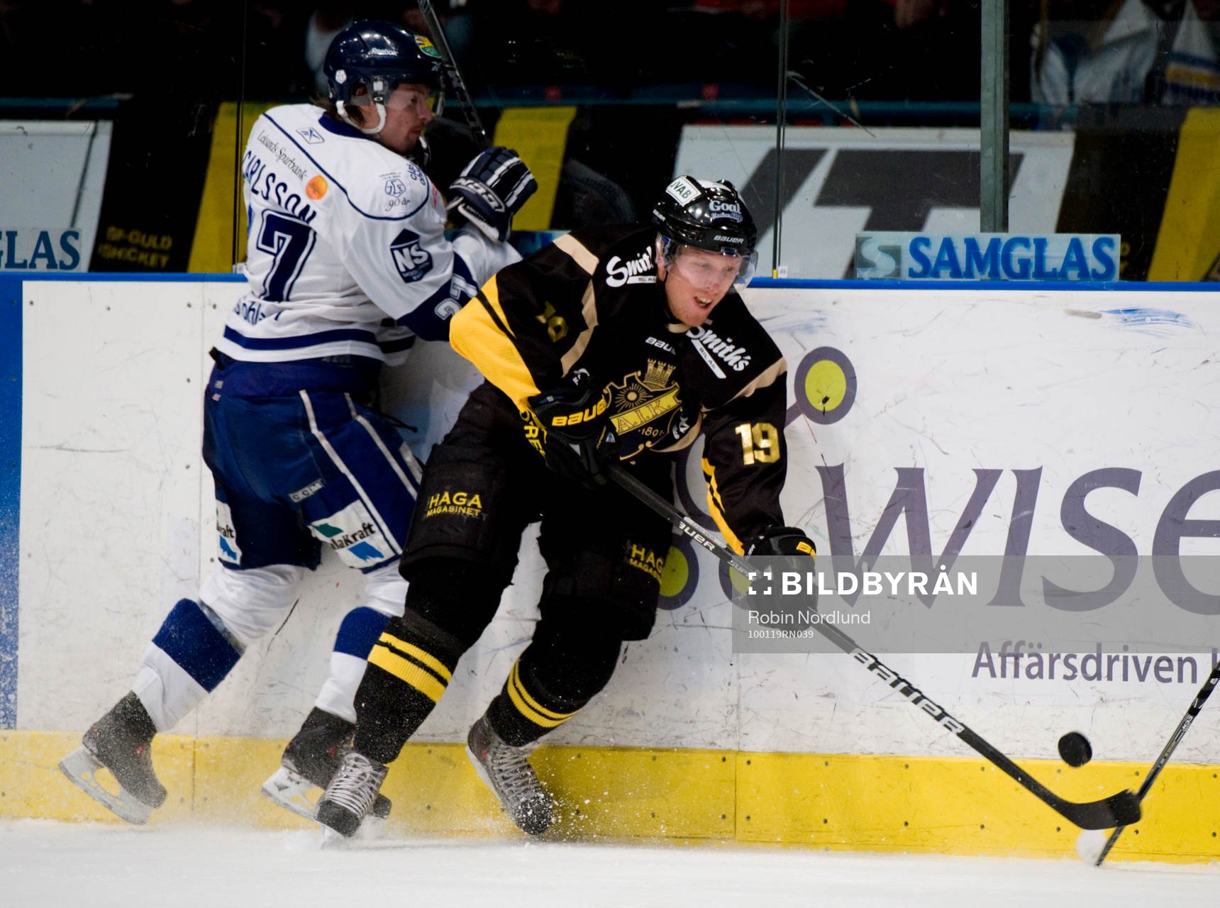 Tobias Ericsson, AIK och Patrik Carlsson, Leksand