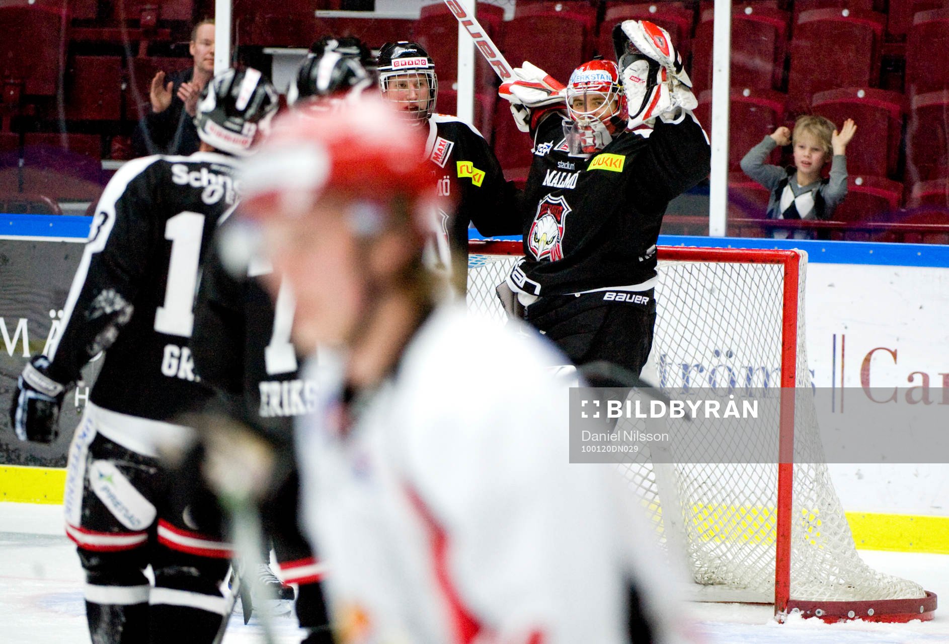 Markus Svensson, målvakt Malmö jubel