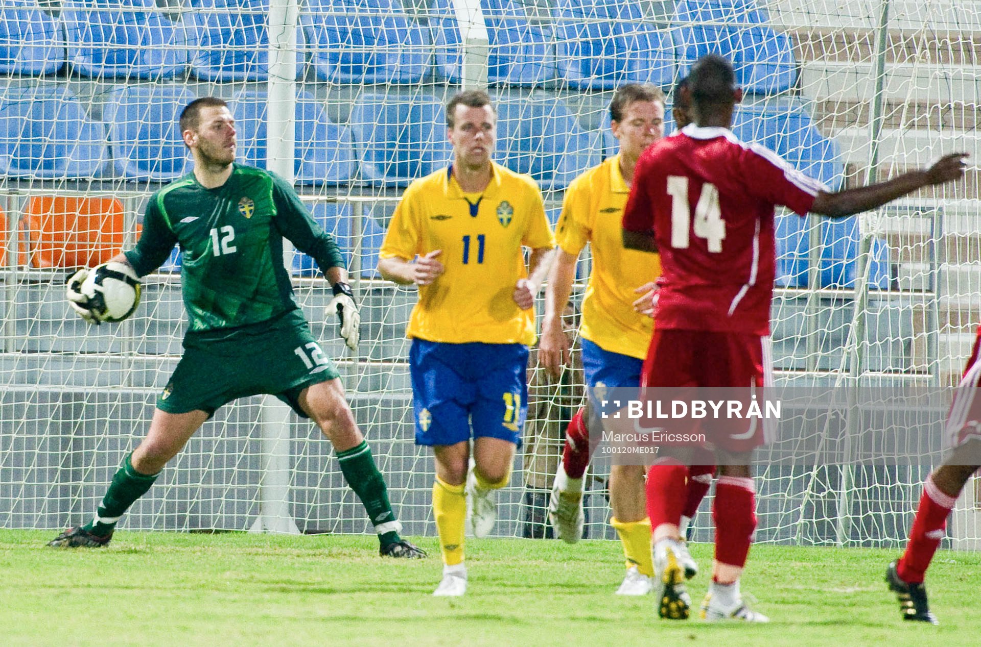 Daniel Örlund, målvakt Sverige