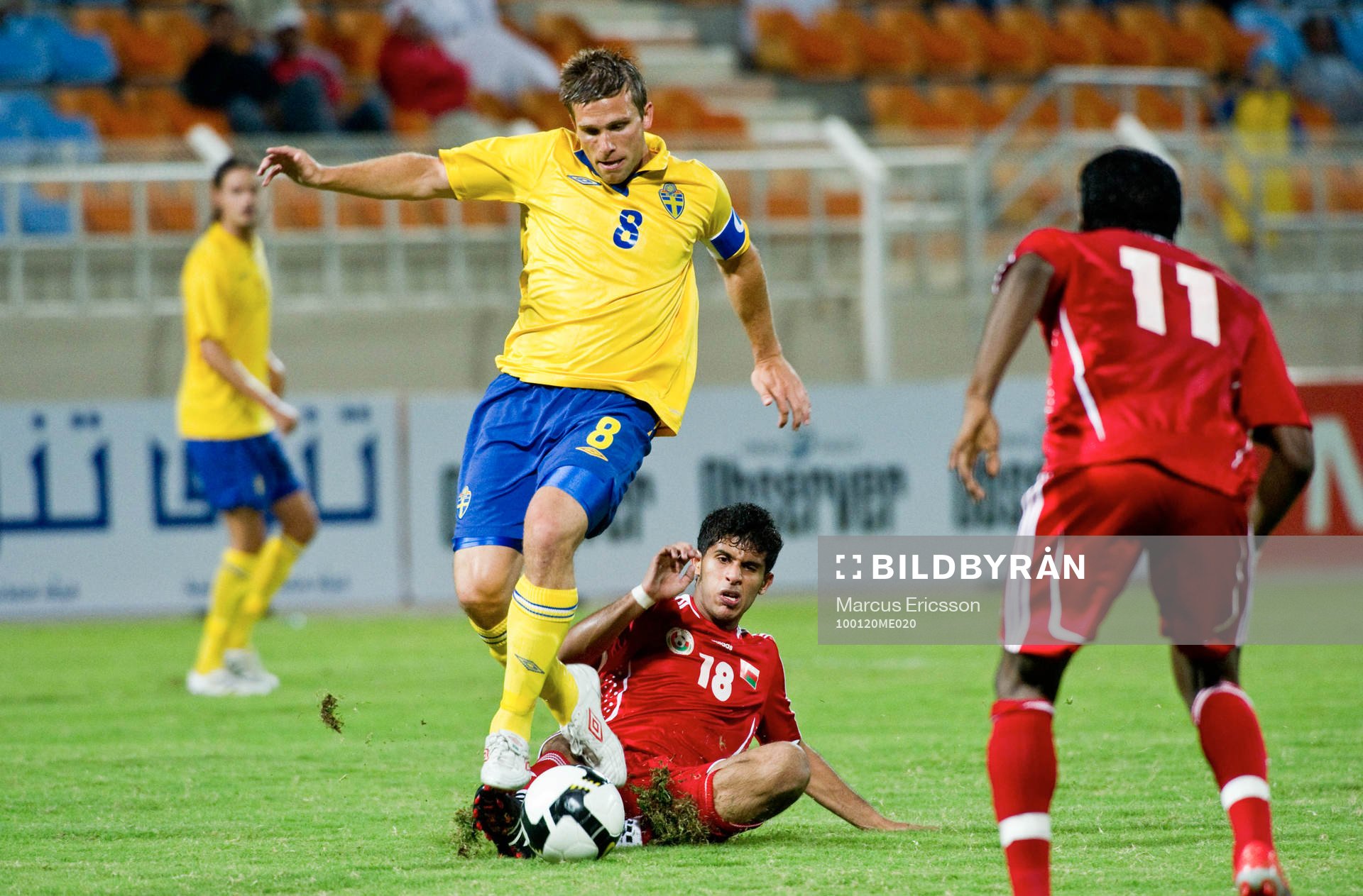 Anders Svensson, Sverige och Hussein Ali Al-Hadari, Oman