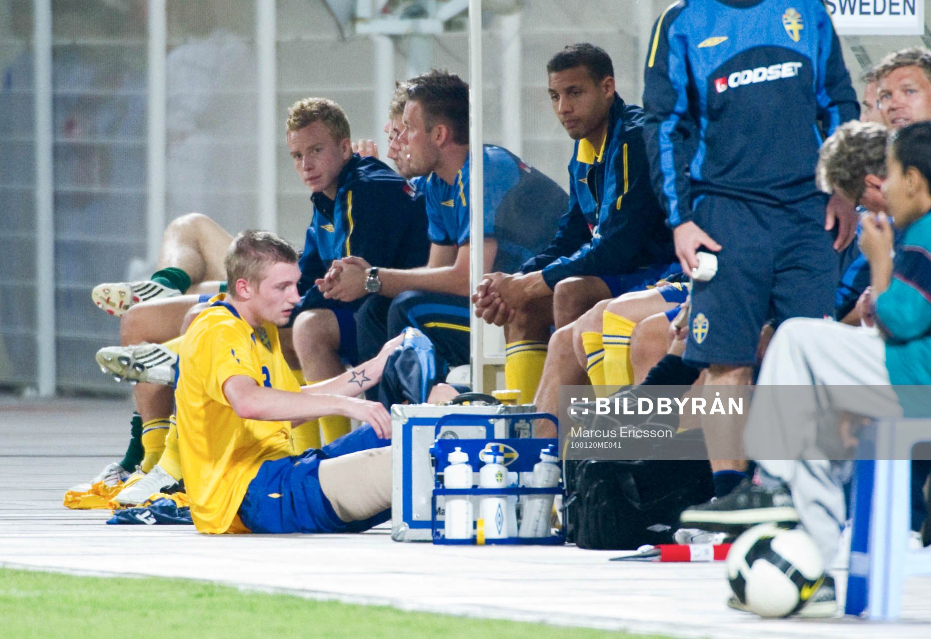 Sebastian Eriksson, Sverige Skada