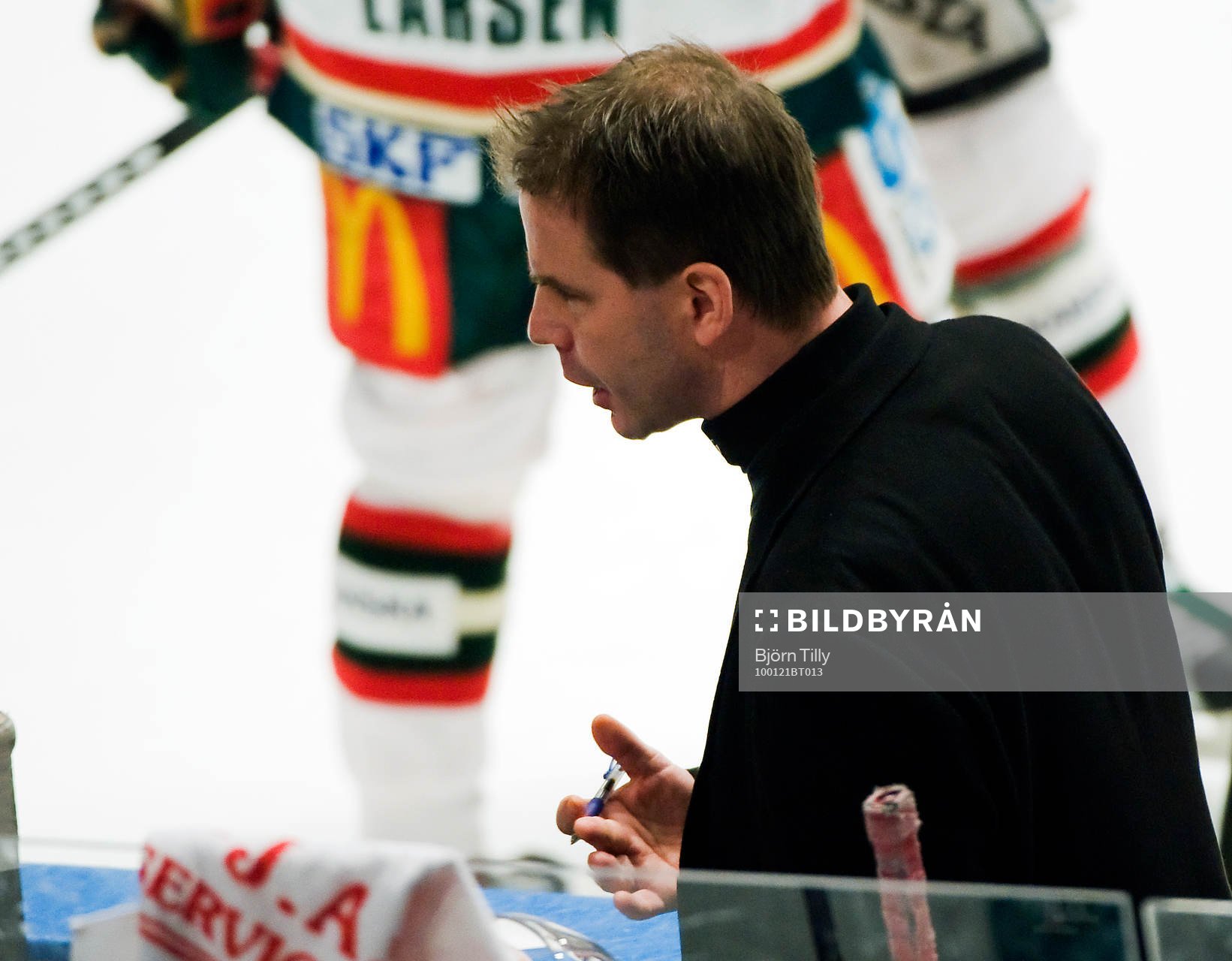 Ulf Dahlén, tränare Frölunda