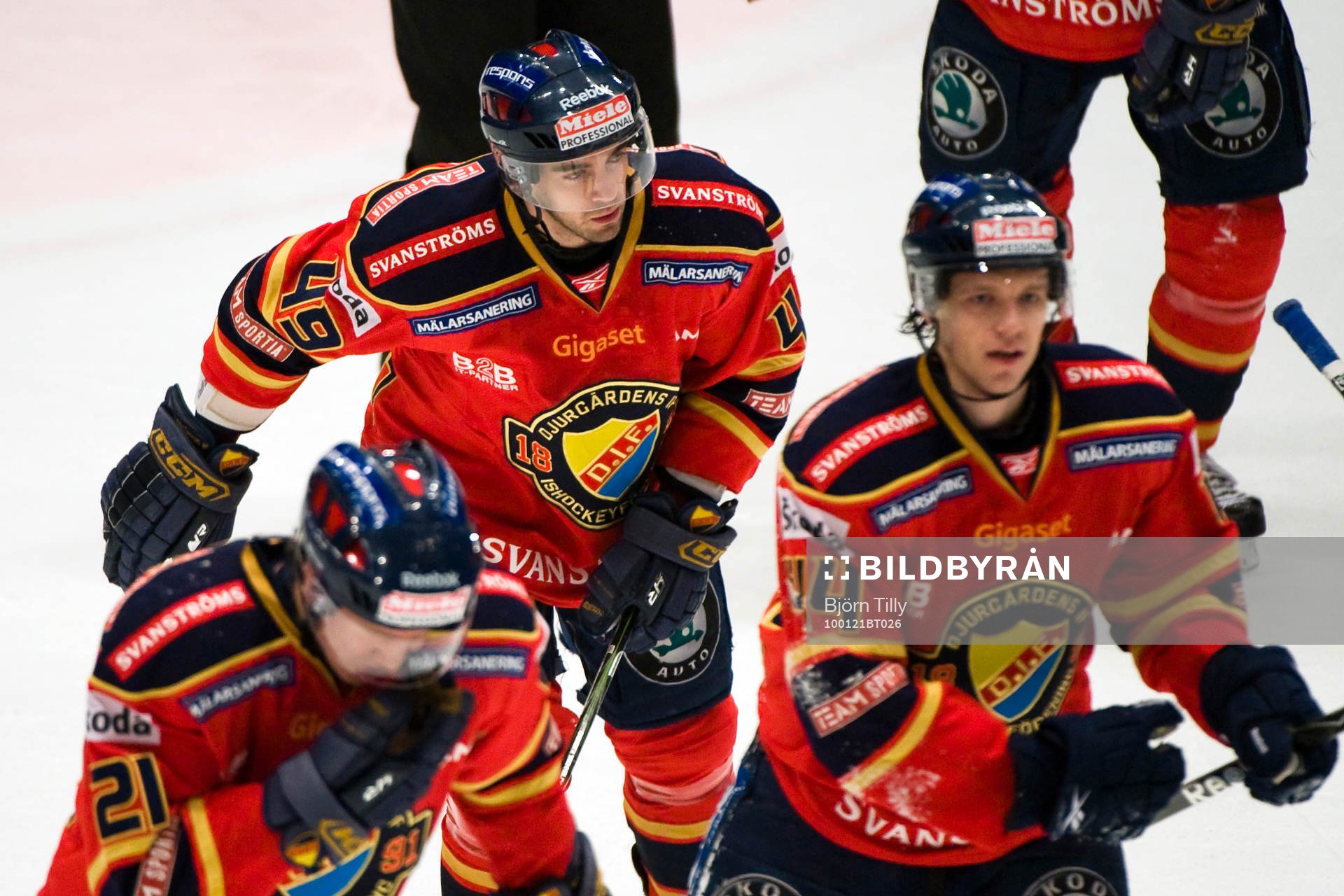 Andreas Engqvist, Kyle Klubertanz och Nicklas Danielsson,