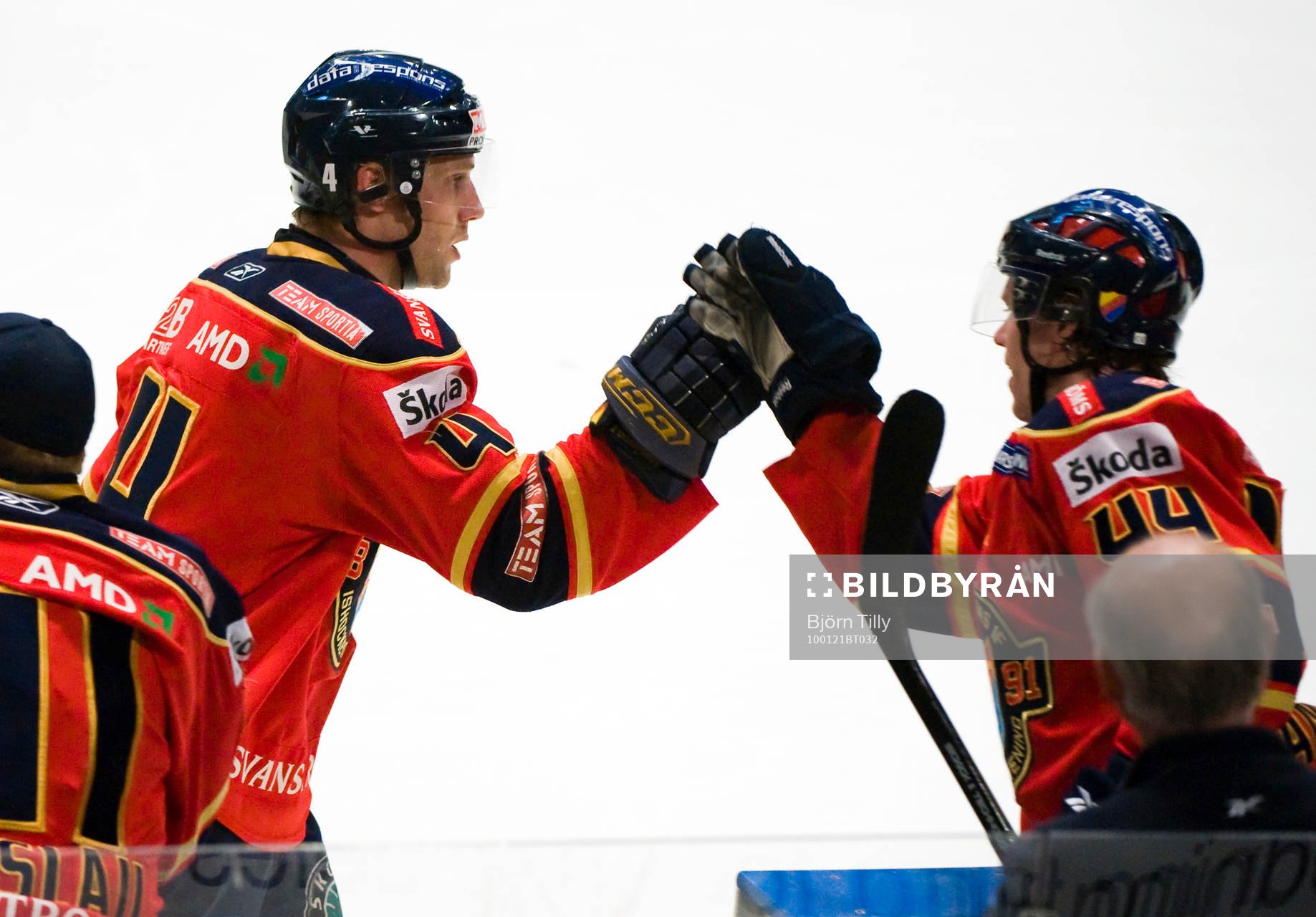 Marcus Nilson och Nicklas Danielsson, Djurgården. (Jubel)