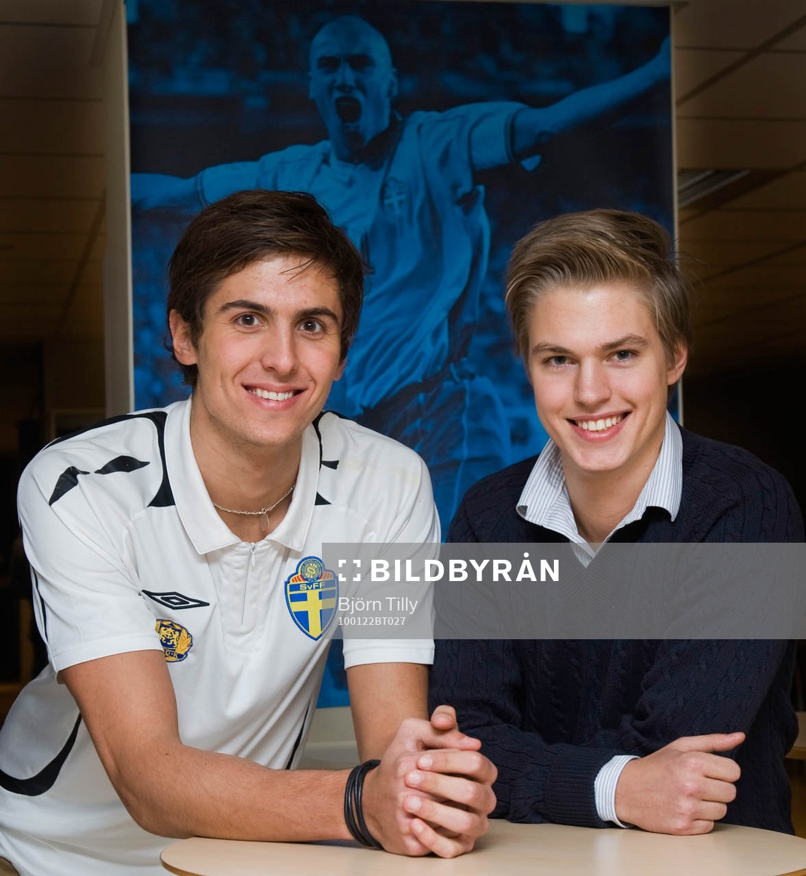 Adi Aganovic, Kristianstad och David Andersson,