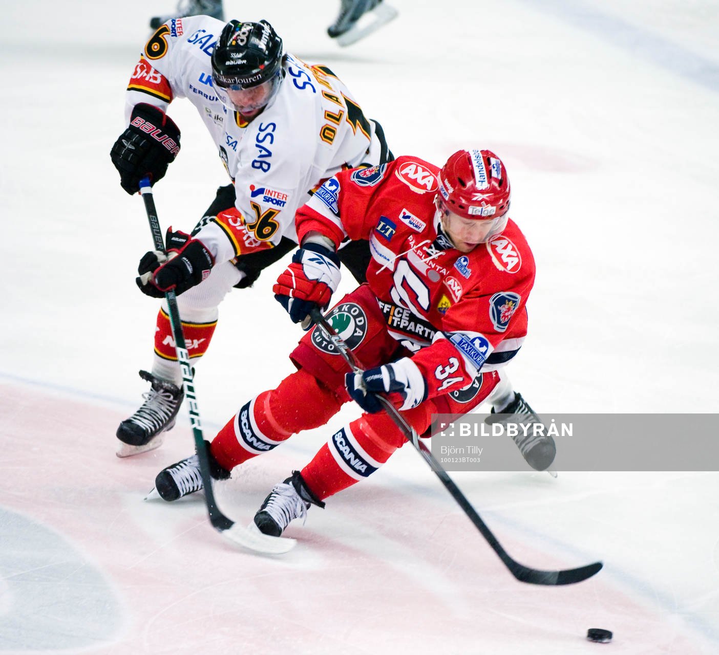 Niklas Olausson, Luleå och Jiri Bicek, Södertälje