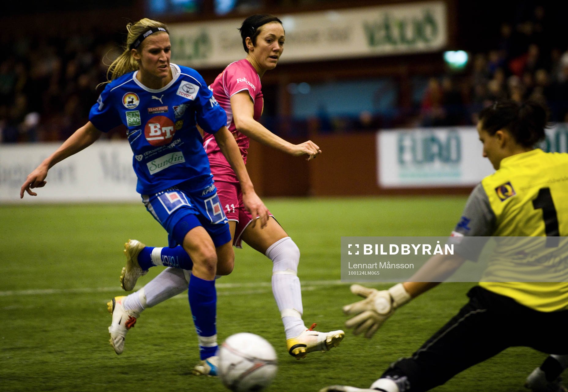 Therese Sjögran och Sofia Lundgren, målvakt, Linköping