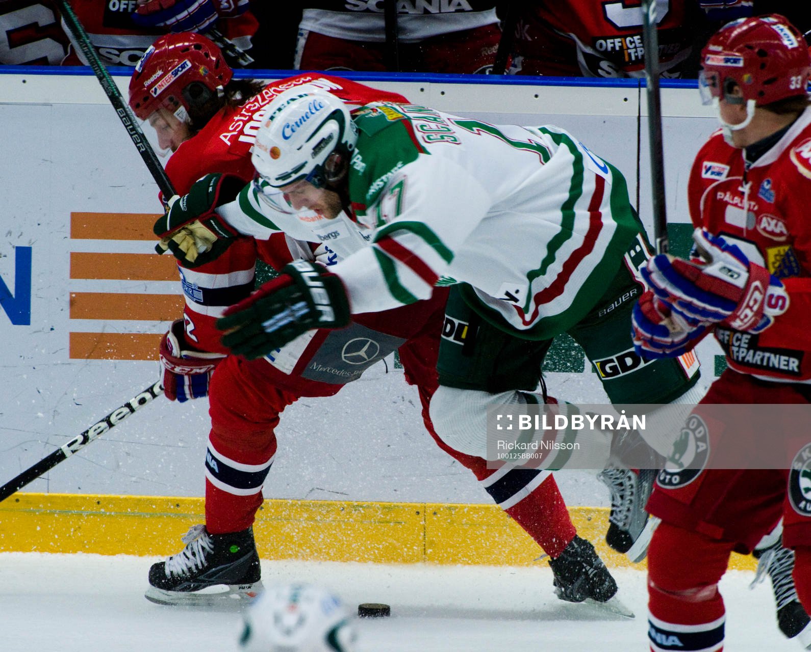 Daniel Josefsson, Södertälje och Giulio Scandella, Rögle