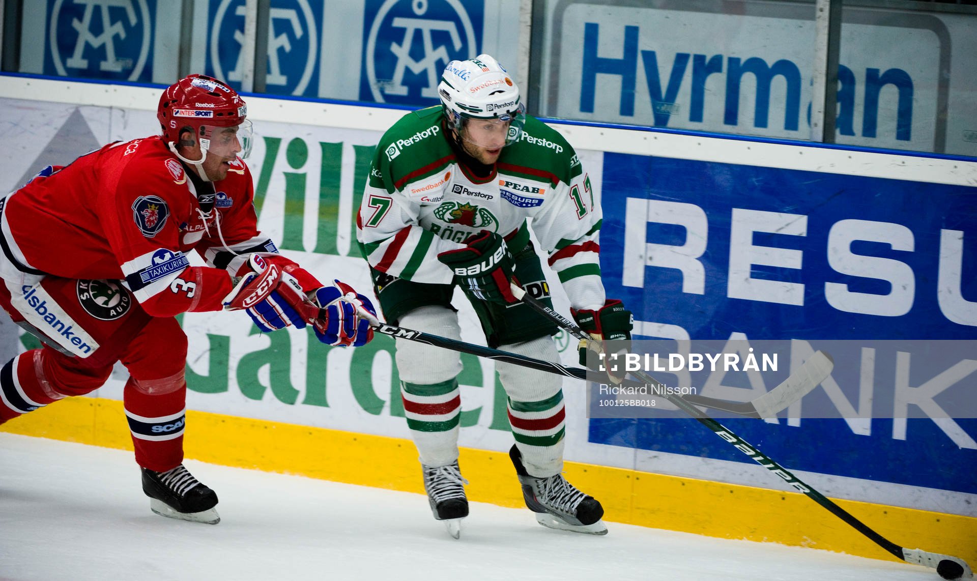 Pierre Hedin, Södertälje och Giulio Scandella, Rögle